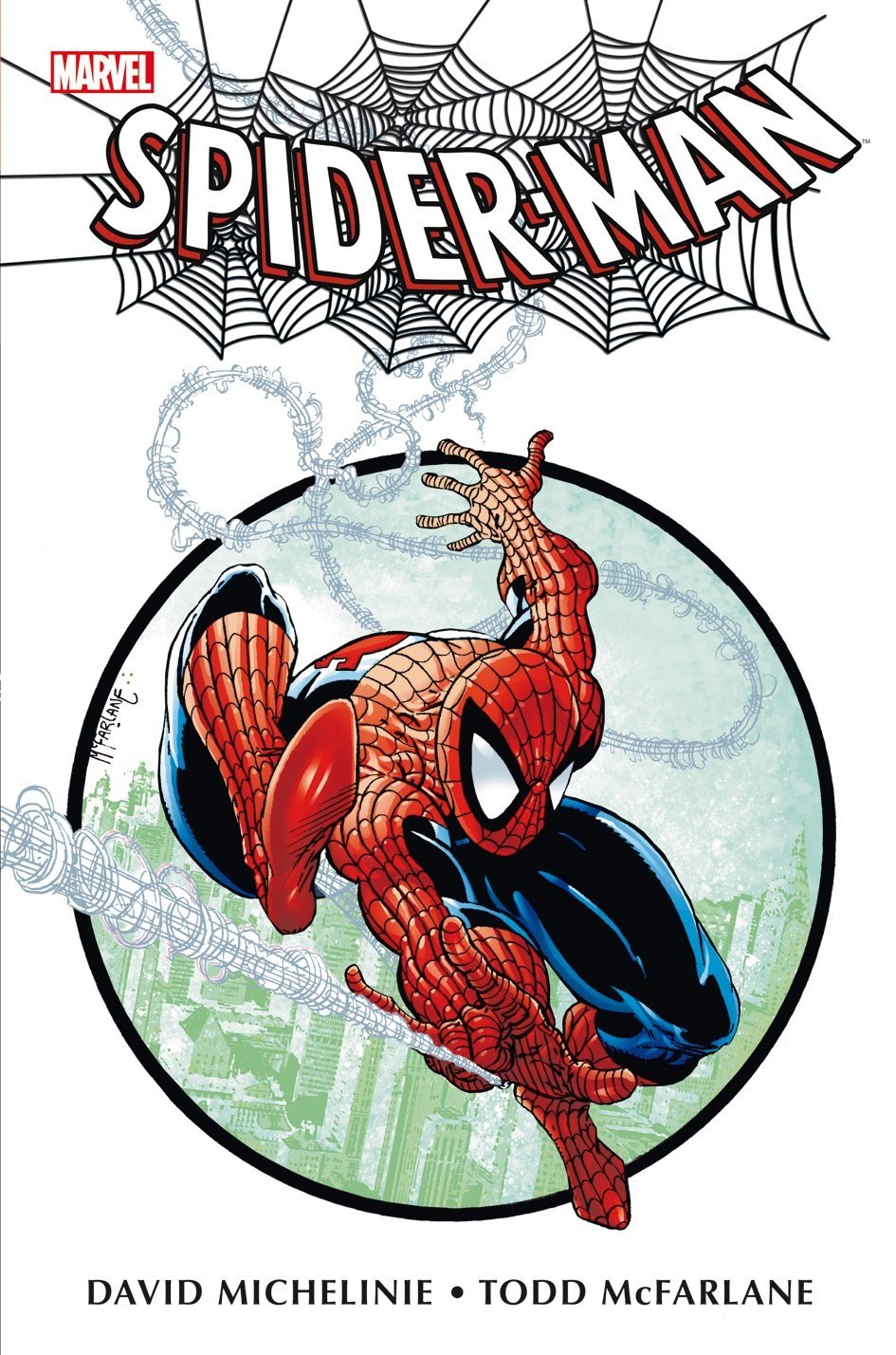 Portada ampliada de SPIDER-MAN