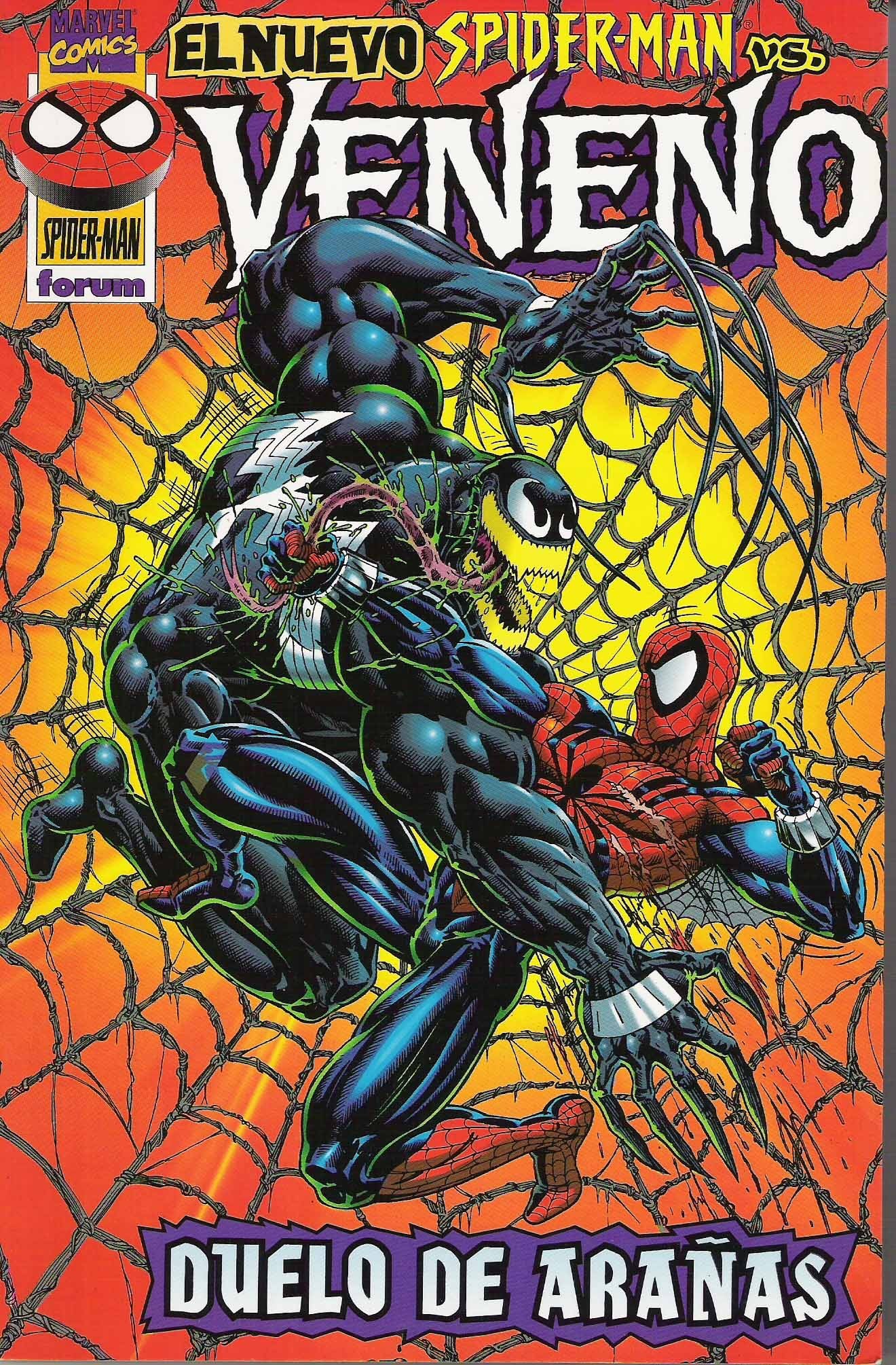 Portada ampliada de EL NUEVO SPIDER-MAN VS. VENENO