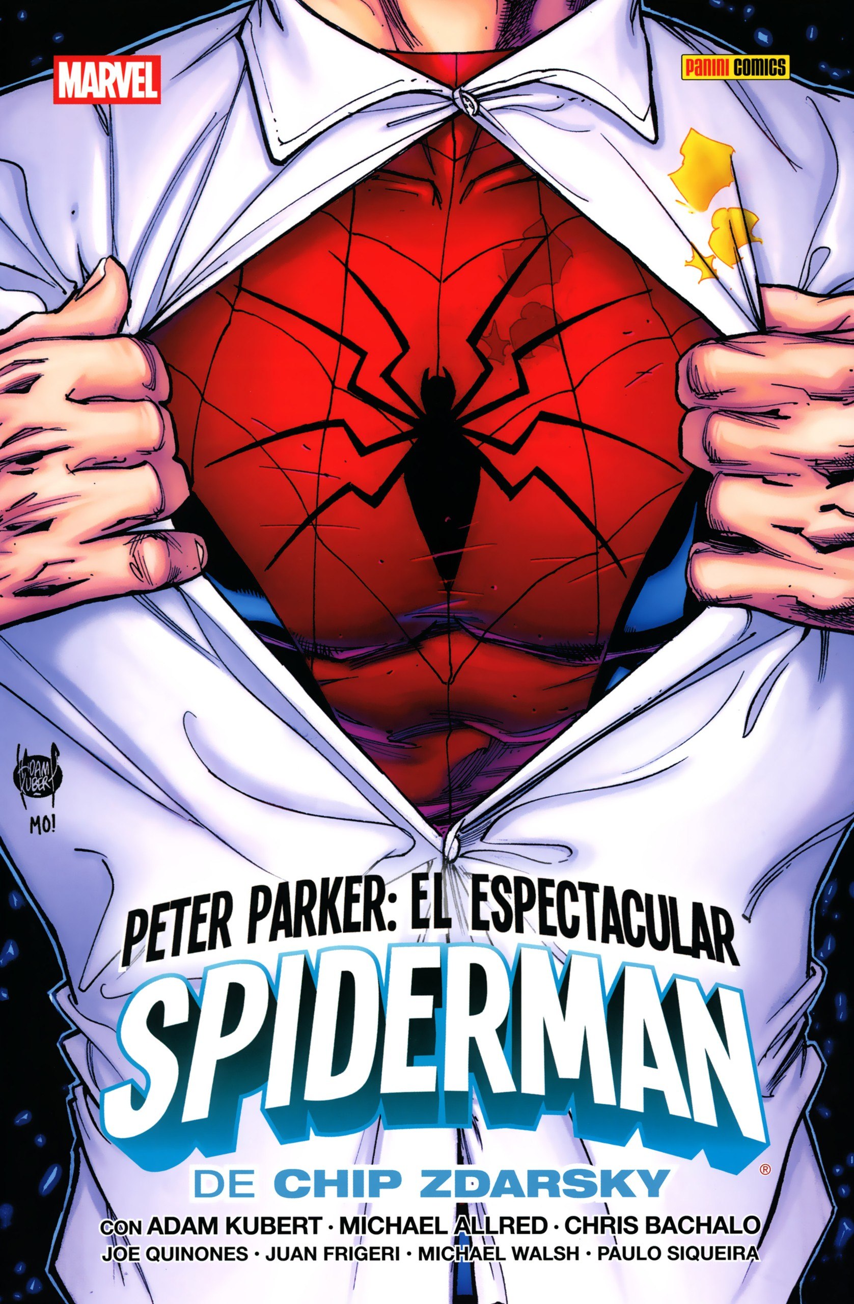 Portada ampliada de PETER PARKER: EL ESPECTACULAR SPIDERMAN