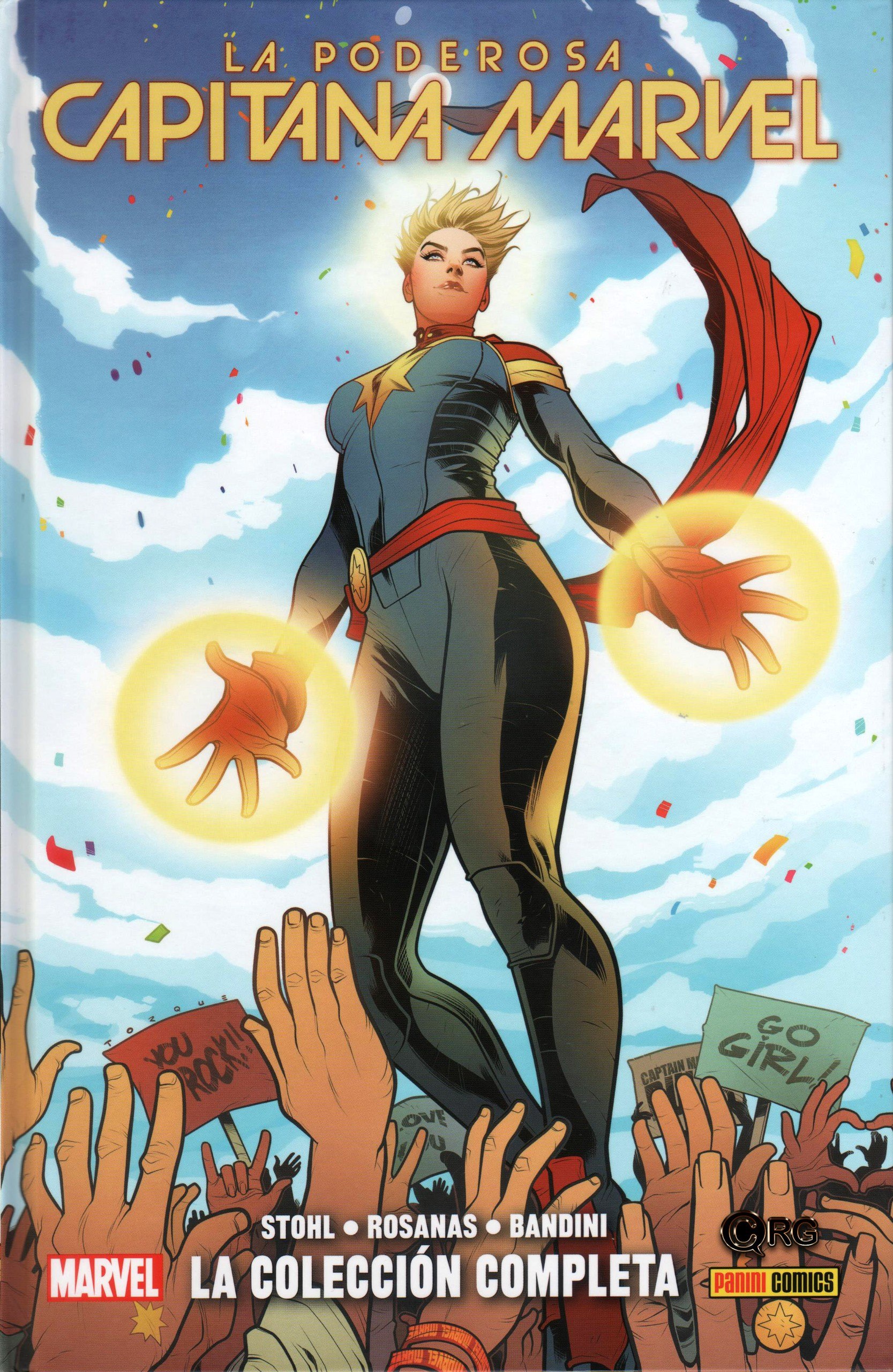 Portada ampliada de LA PODEROSA CAPITANA MARVEL