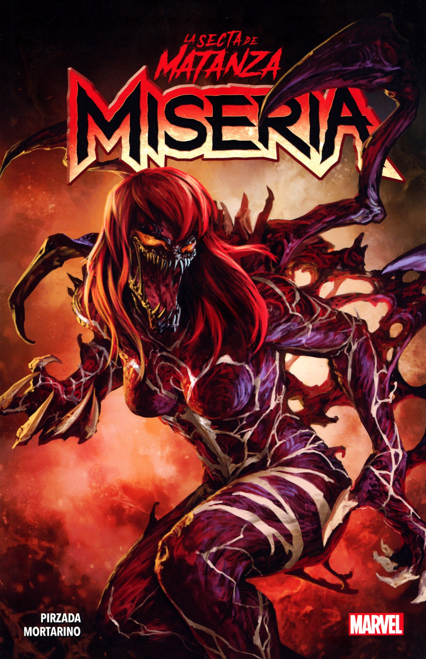 Portada ampliada de LA SECTA DE MATANZA MISERIA