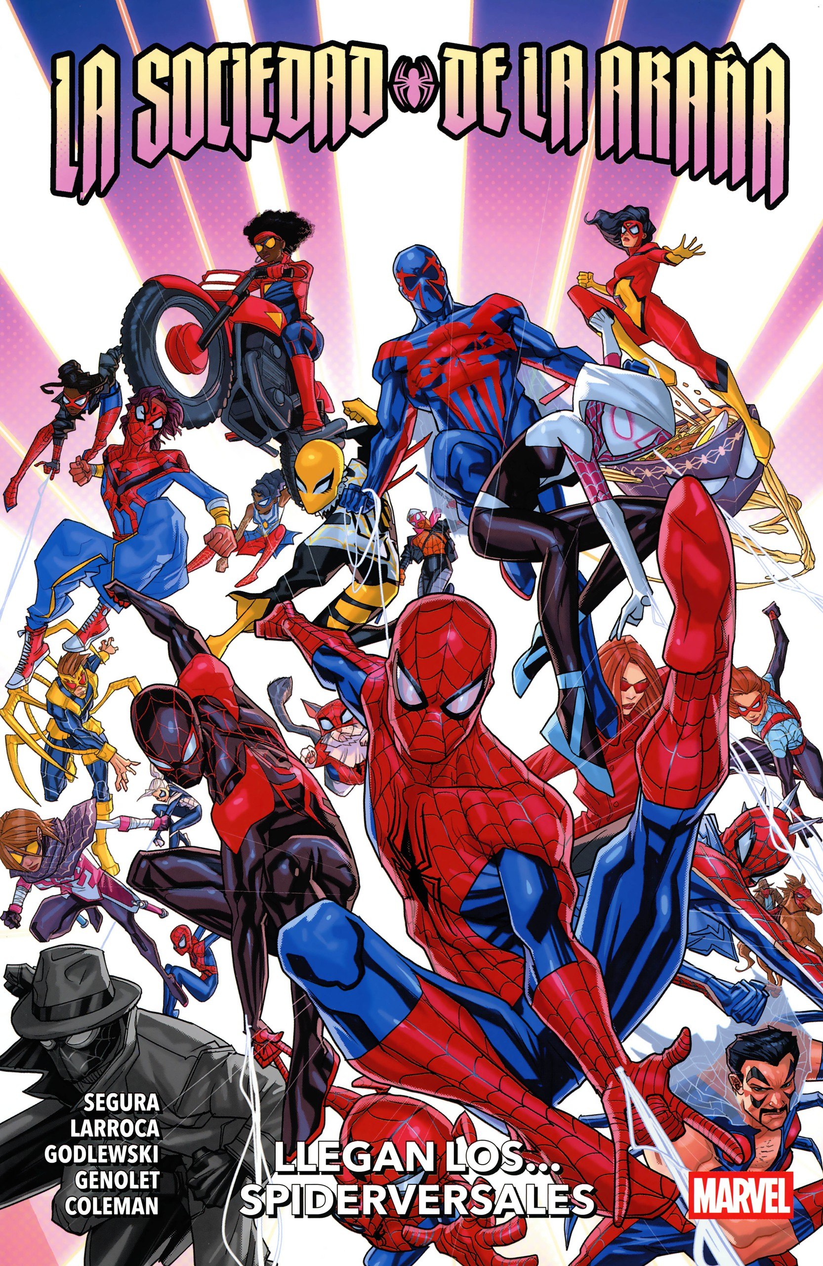 Portada ampliada de LA SOCIEDAD DE LA ARAÑA