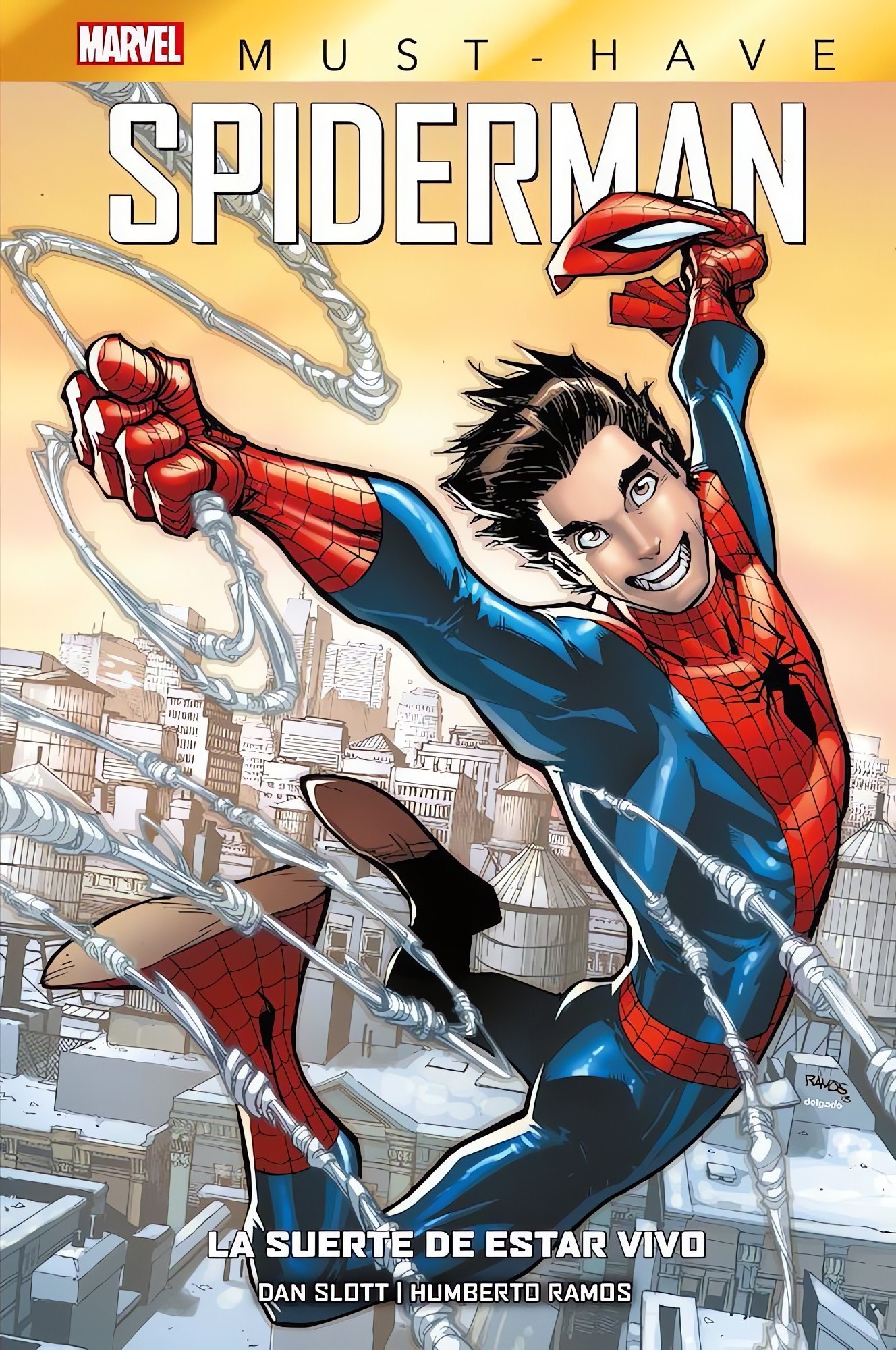 Portada ampliada de SPIDERMAN