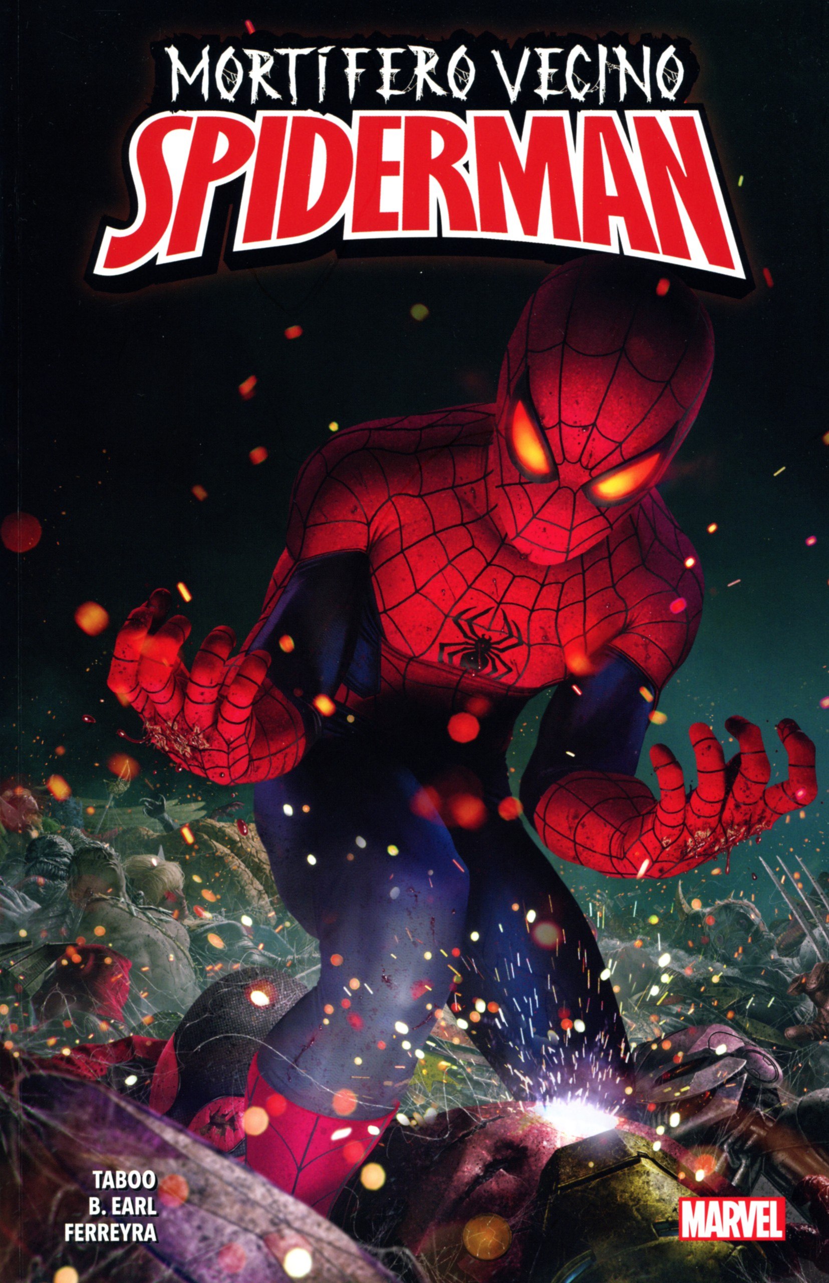 Portada ampliada de MORTIFERO VECINO SPIDERMAN