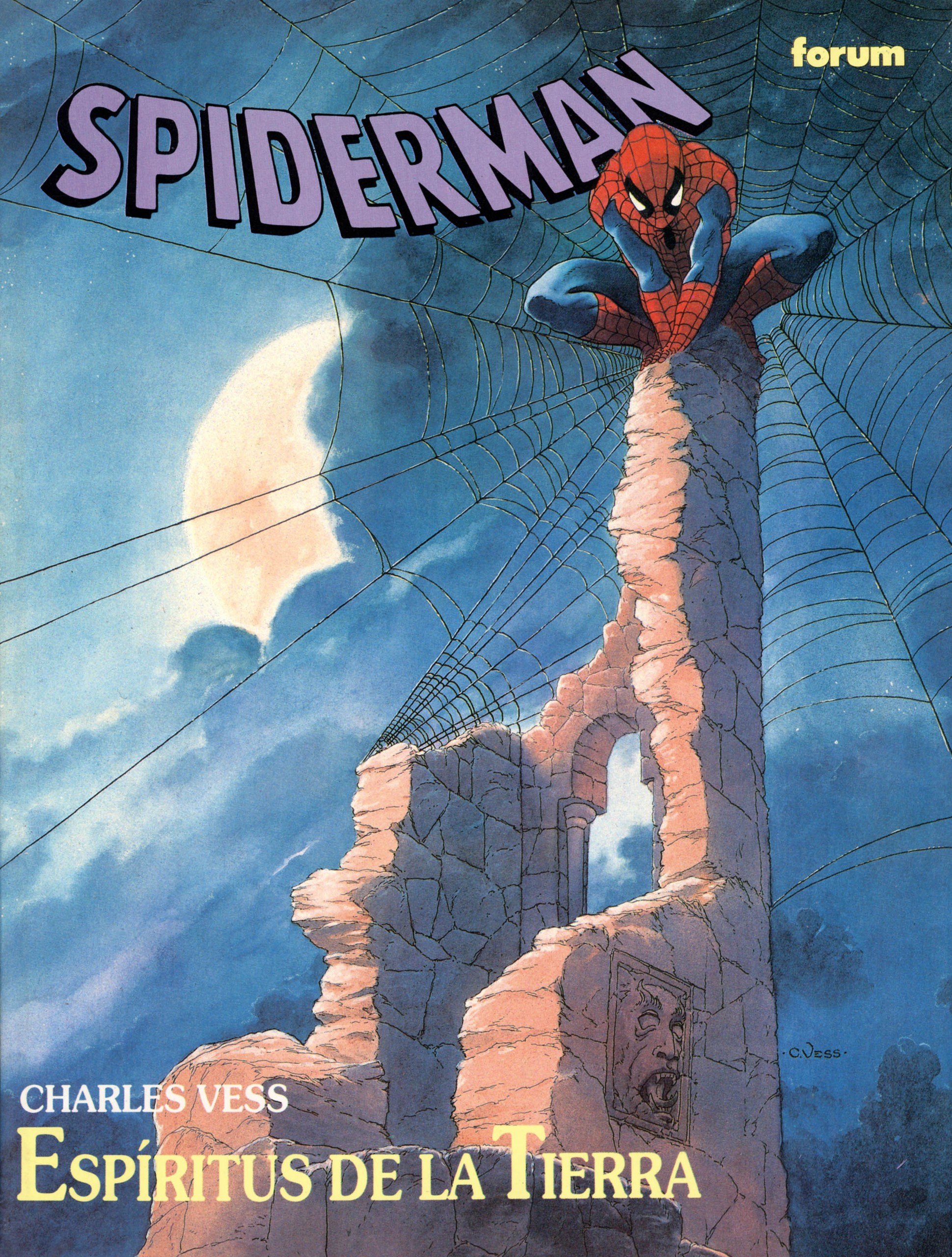 Portada ampliada de SPIDERMAN
