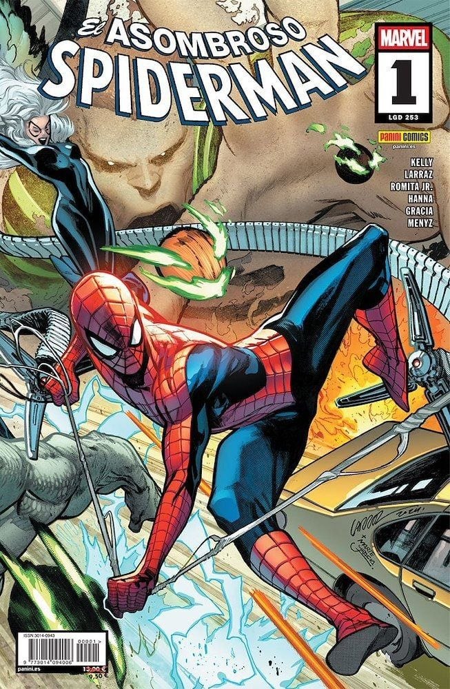 Portada ampliada de Asombroso Spider-Man Vol.