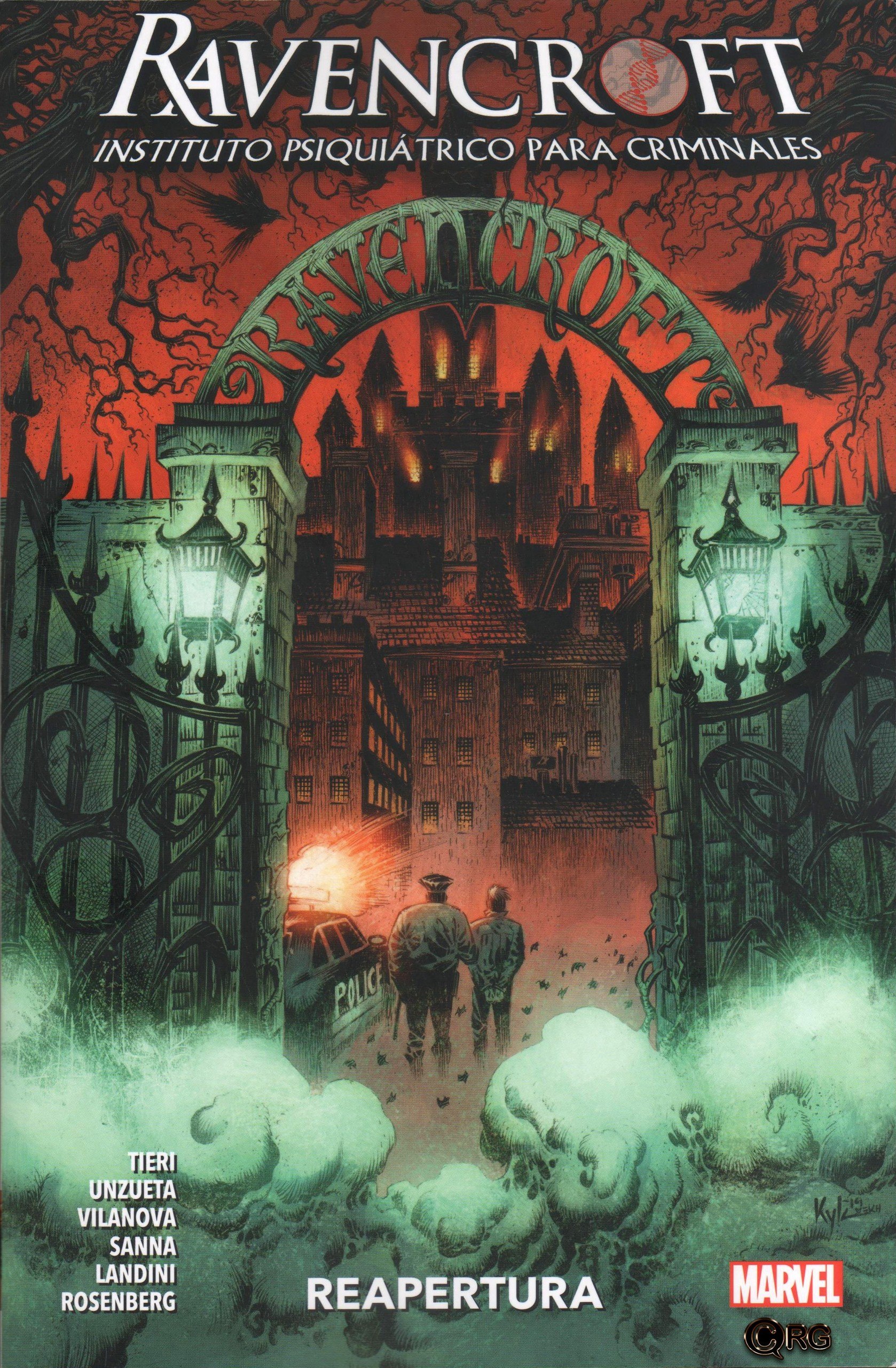 Portada ampliada de RAVENCROFT