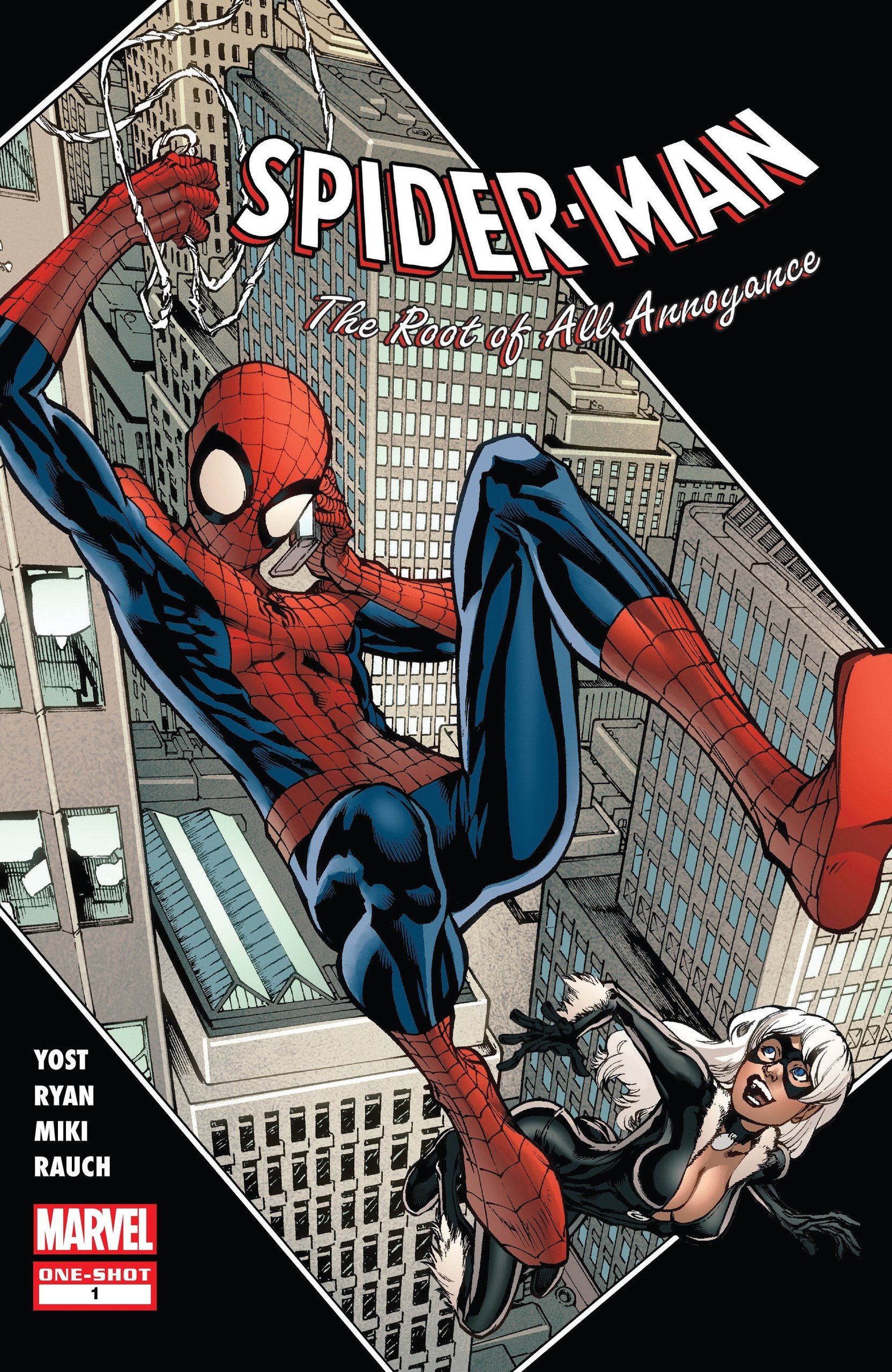 Portada ampliada de SPIDER-MAN The Root of All Annoyance