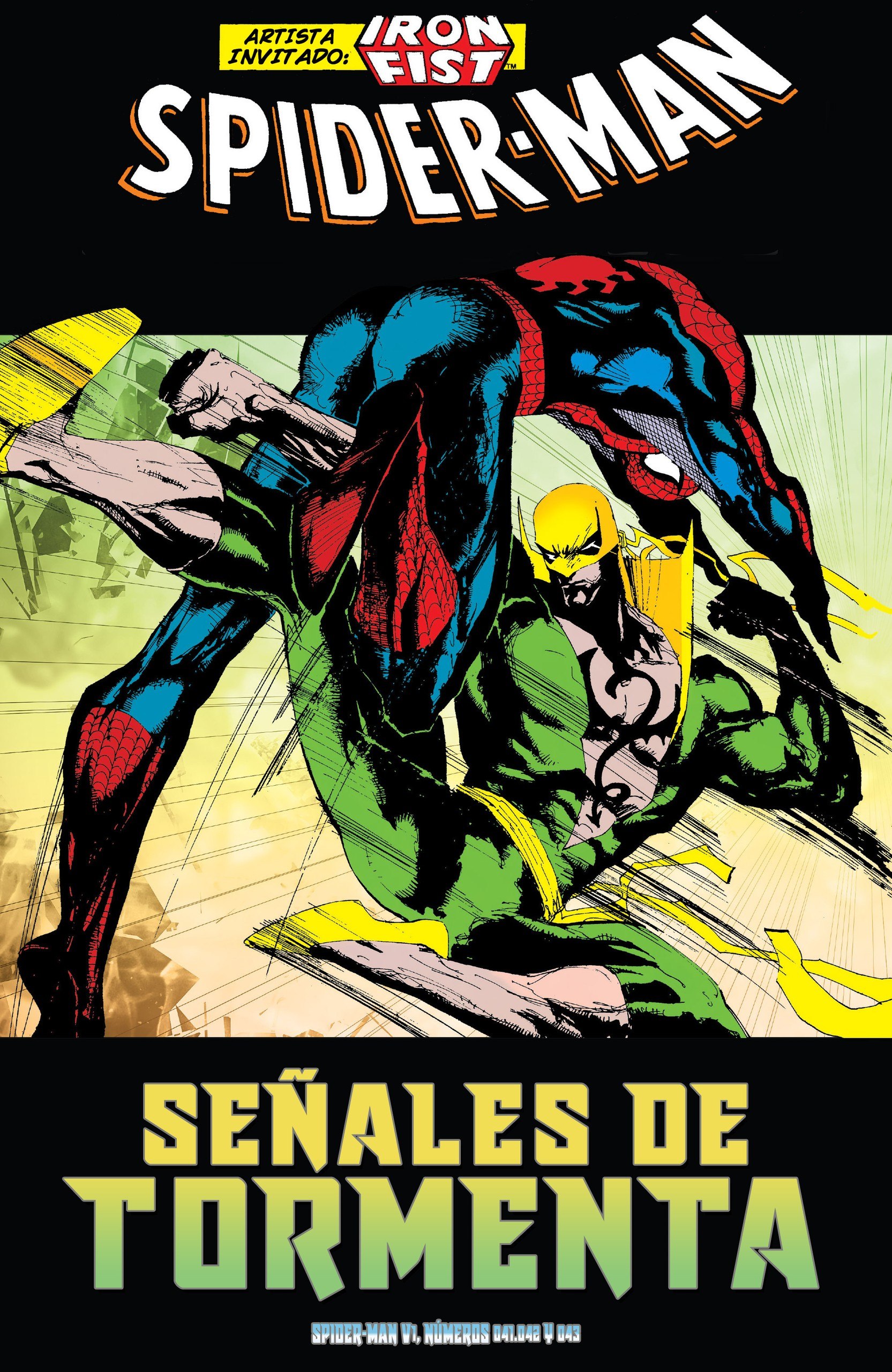 Portada ampliada de SPIDER-MAN