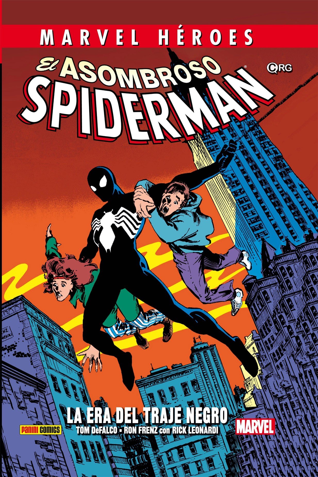 Portada ampliada de El Asombroso Spiderman
