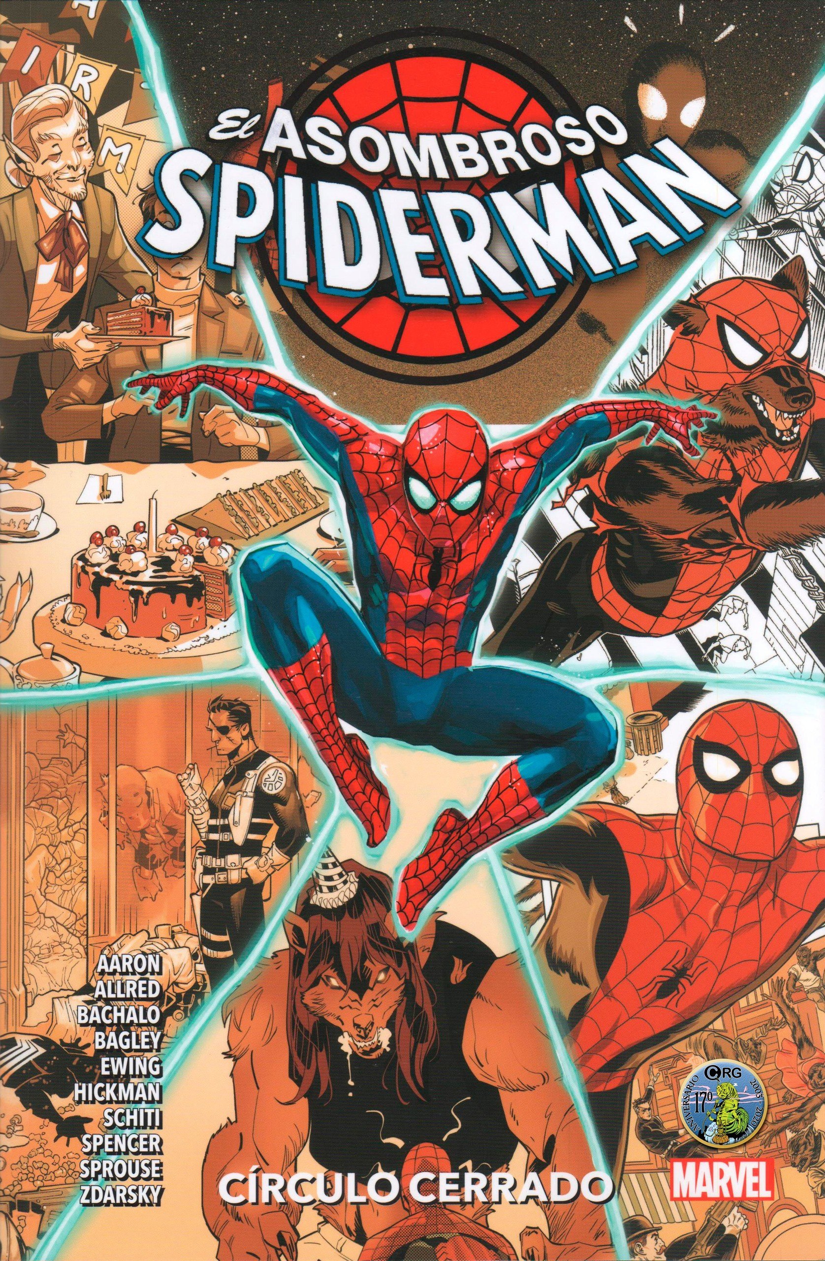 Portada ampliada de El Asombroso Spiderman: Círculo Cerrado