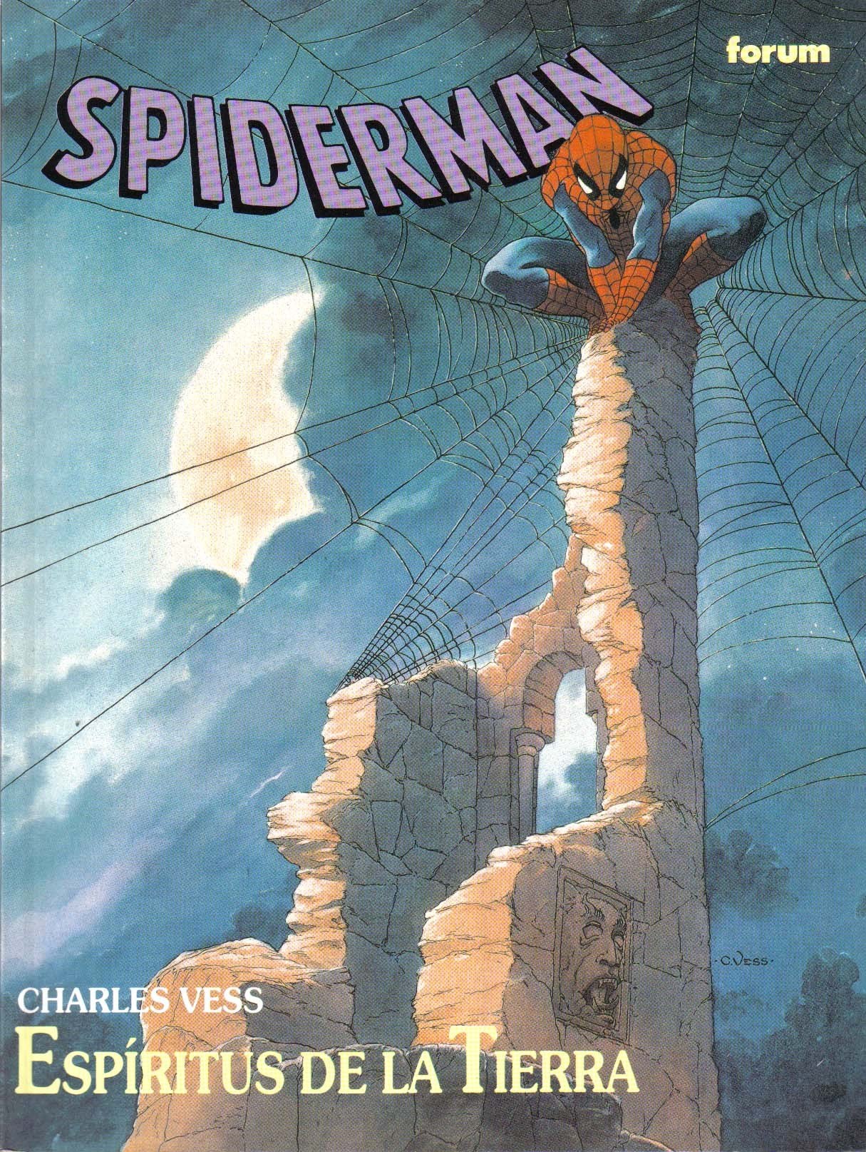 Portada ampliada de ESPRITUS DE LA TIERRA
