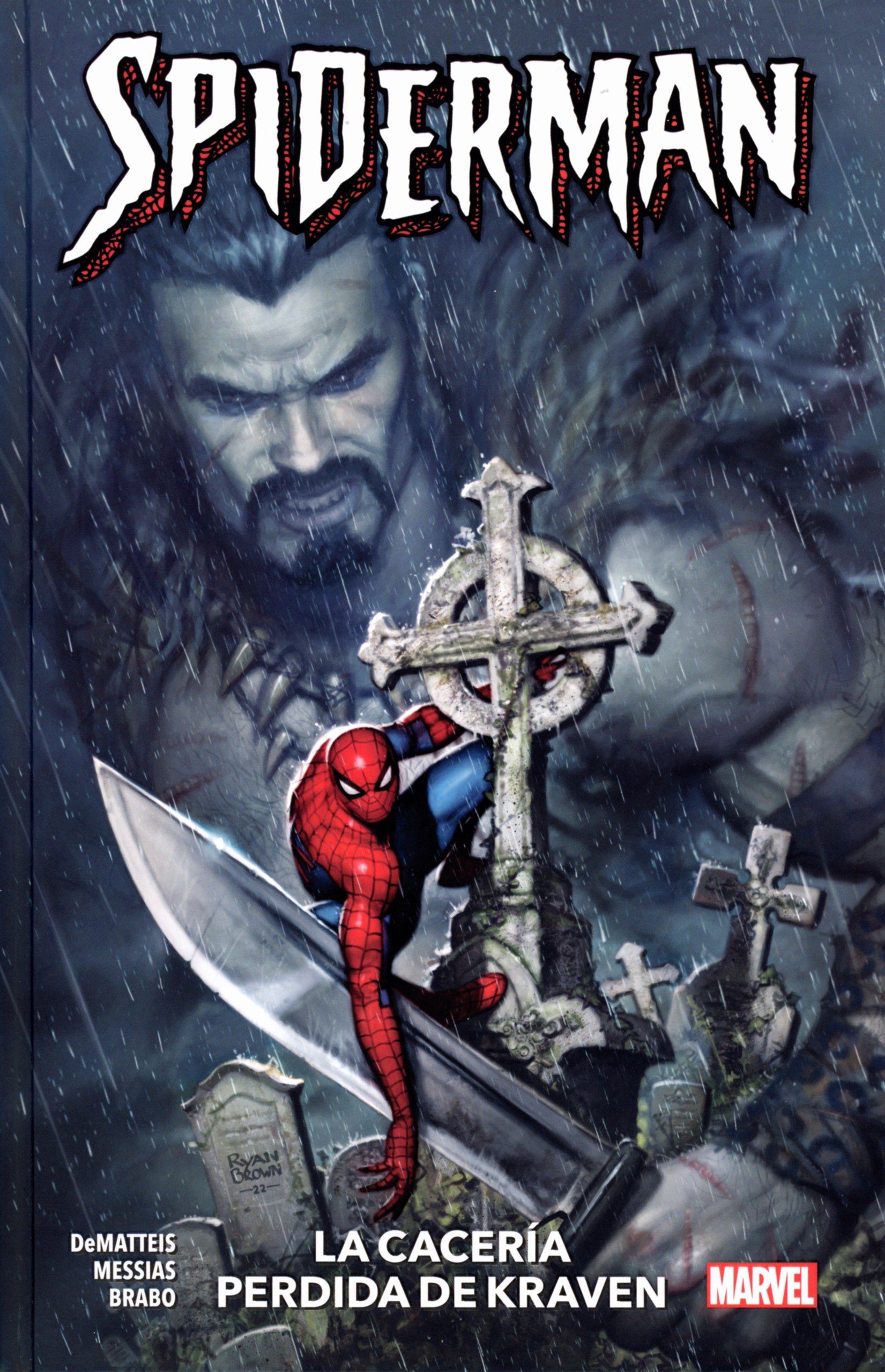 Portada ampliada de SPIDERMAN
