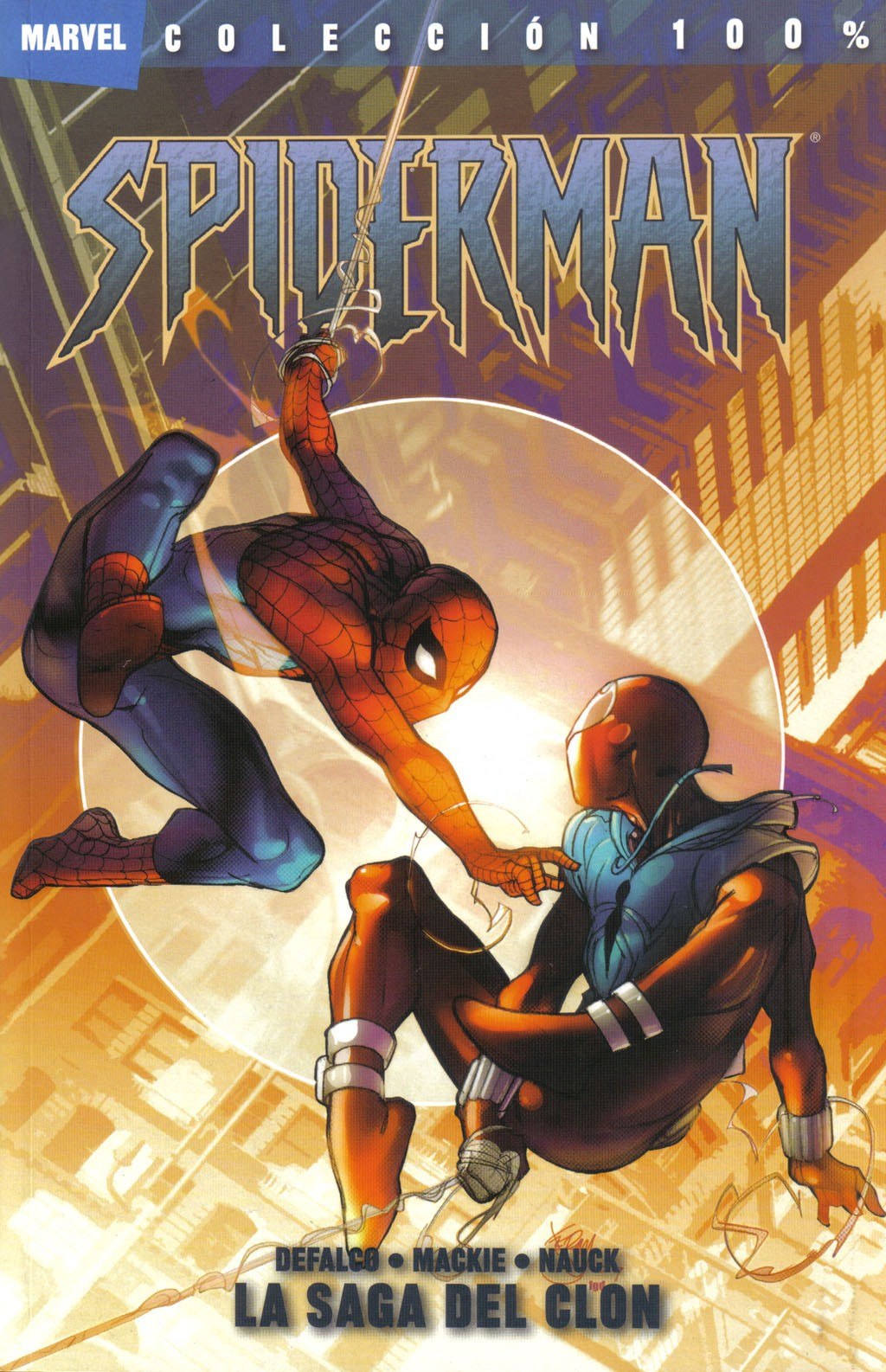 Portada ampliada de SPIDERMAN