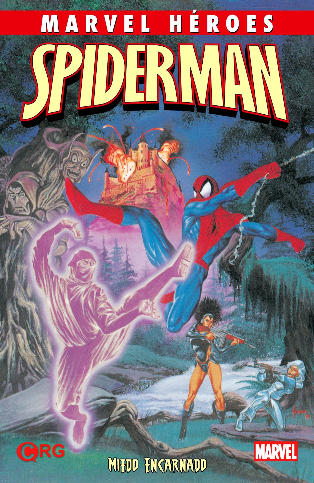 Portada ampliada de SPIDERMAN