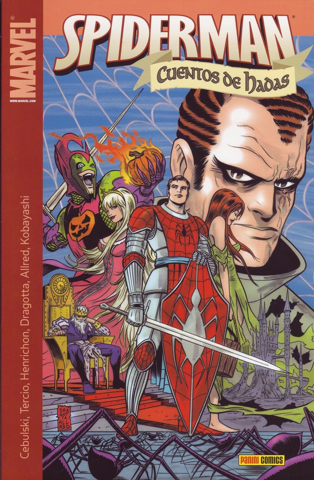 Portada ampliada de SPIDER-MAN Cuentos de Hadas