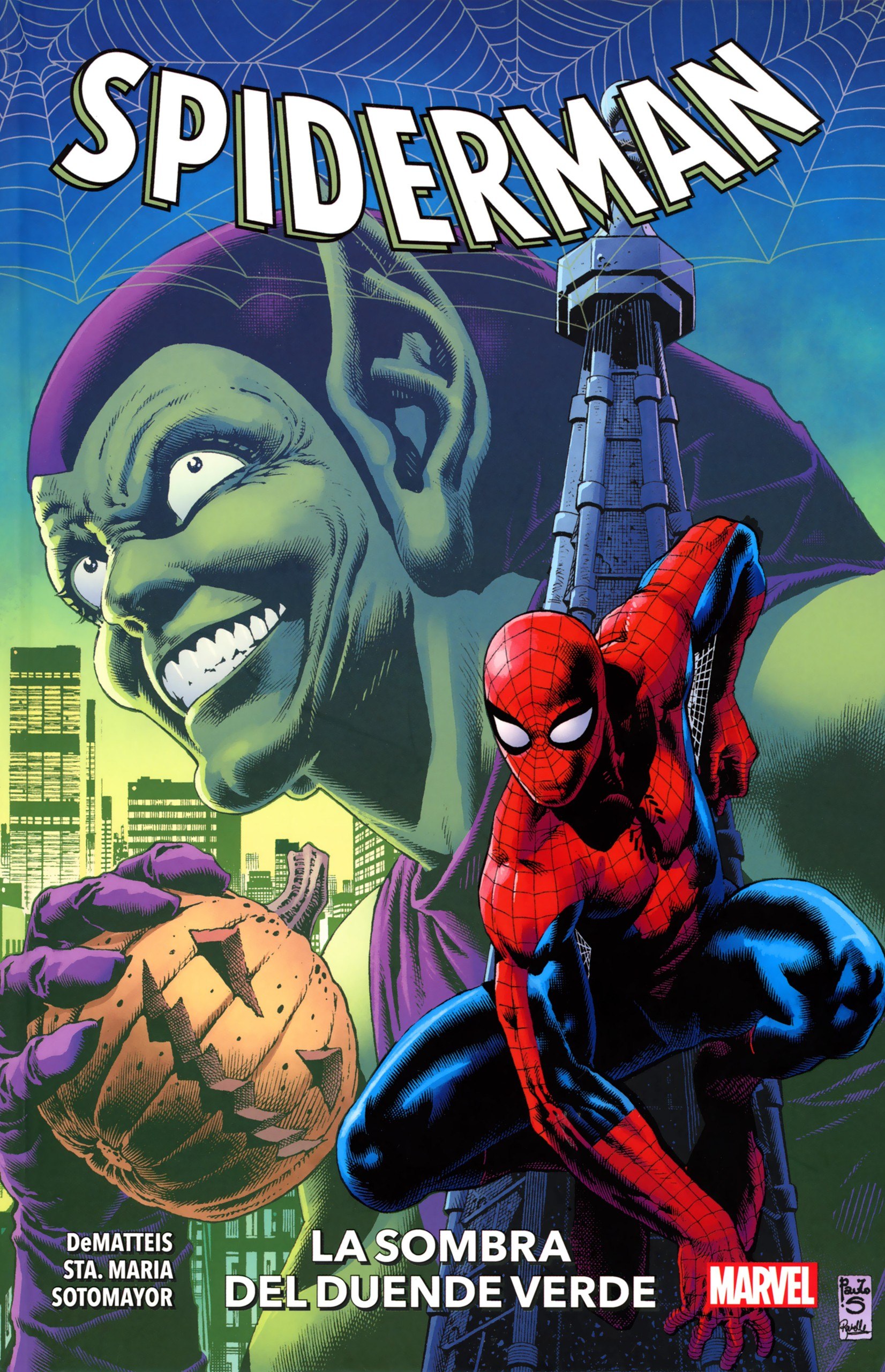 Portada ampliada de SPIDERMAN