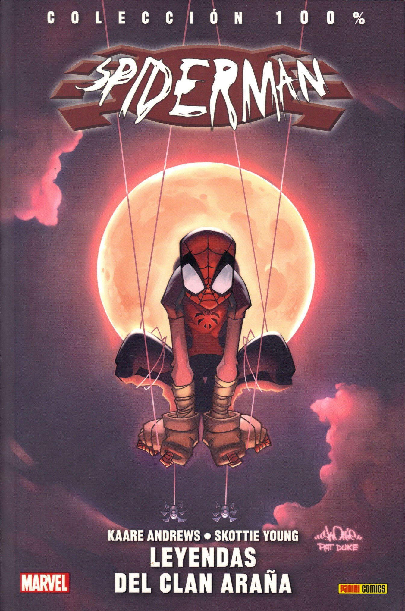 Portada ampliada de SPIDERMAN