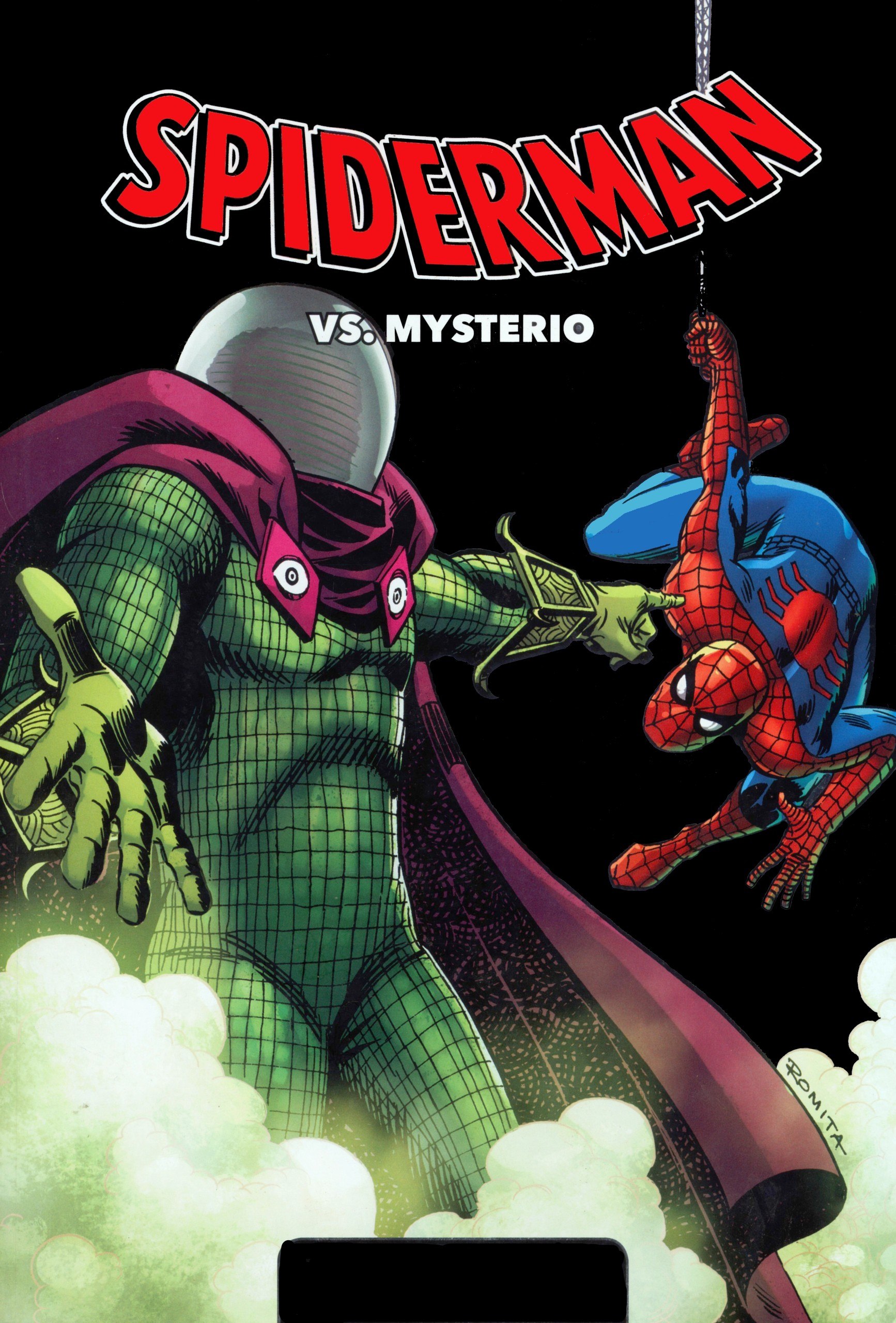 Portada ampliada de SPIDERMAN VS. MYSTERIO