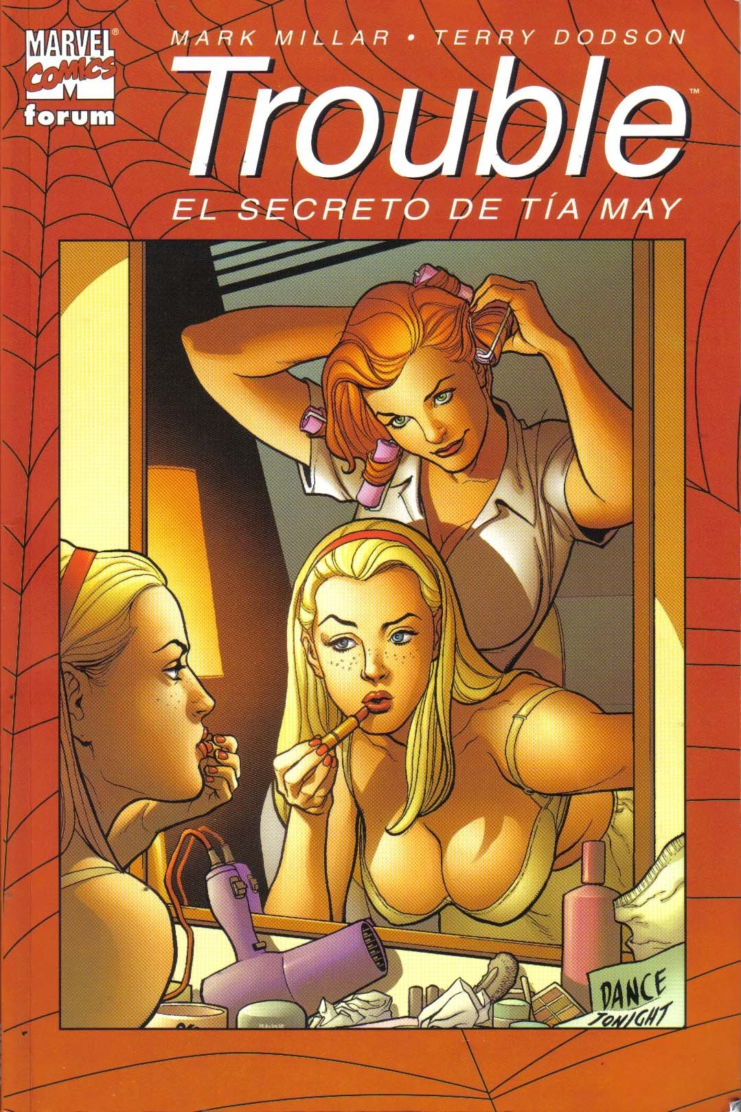 Portada ampliada de Trouble