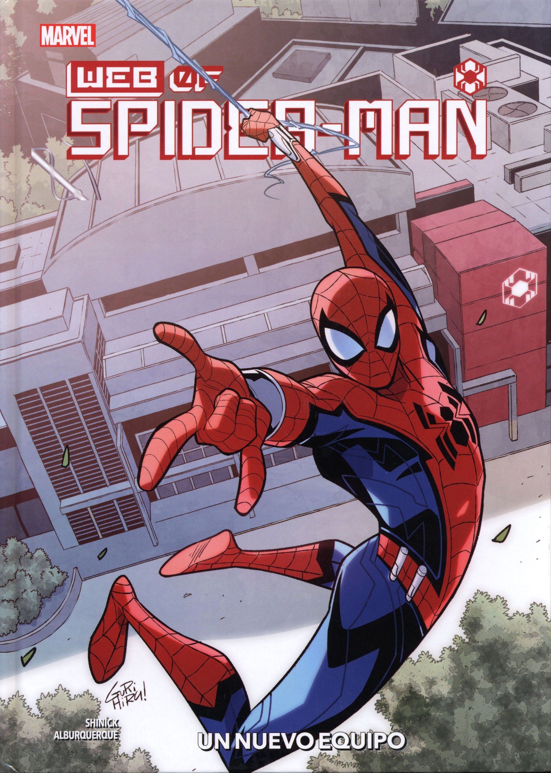 Portada ampliada de WEB OF SPIDER-MAN