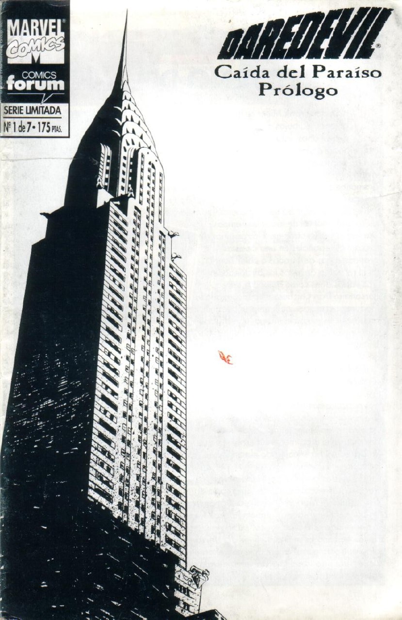 Portada ampliada de DAREDEVIL