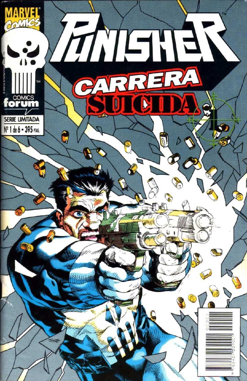 Portada ampliada de PUNISHER CARRERA SUICIDA