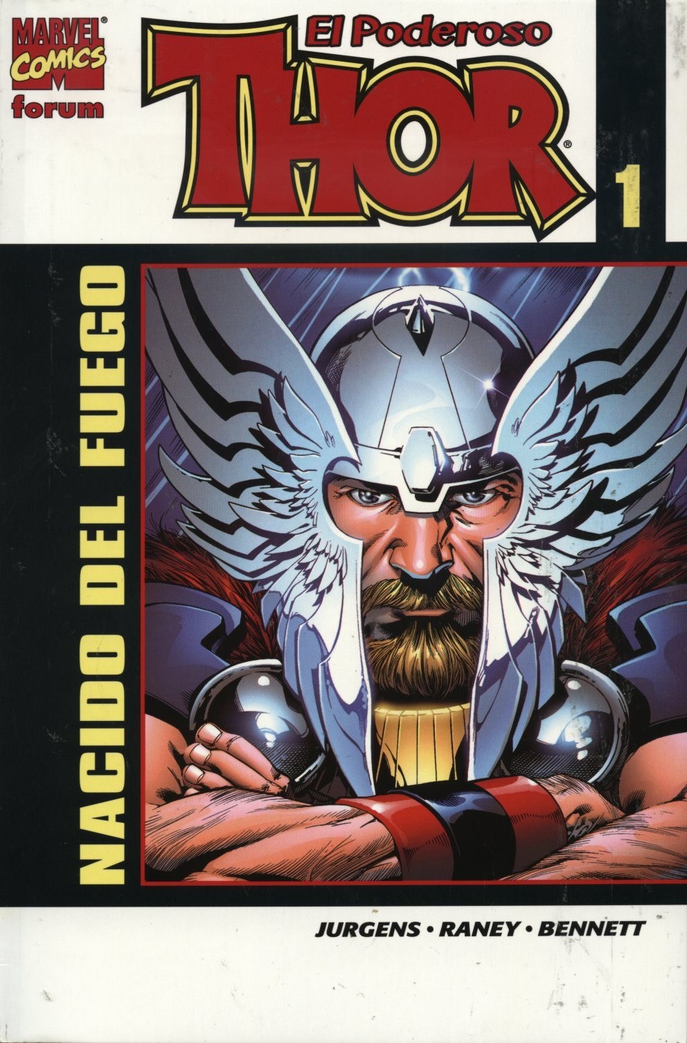 Portada ampliada de El Poderoso THOR
