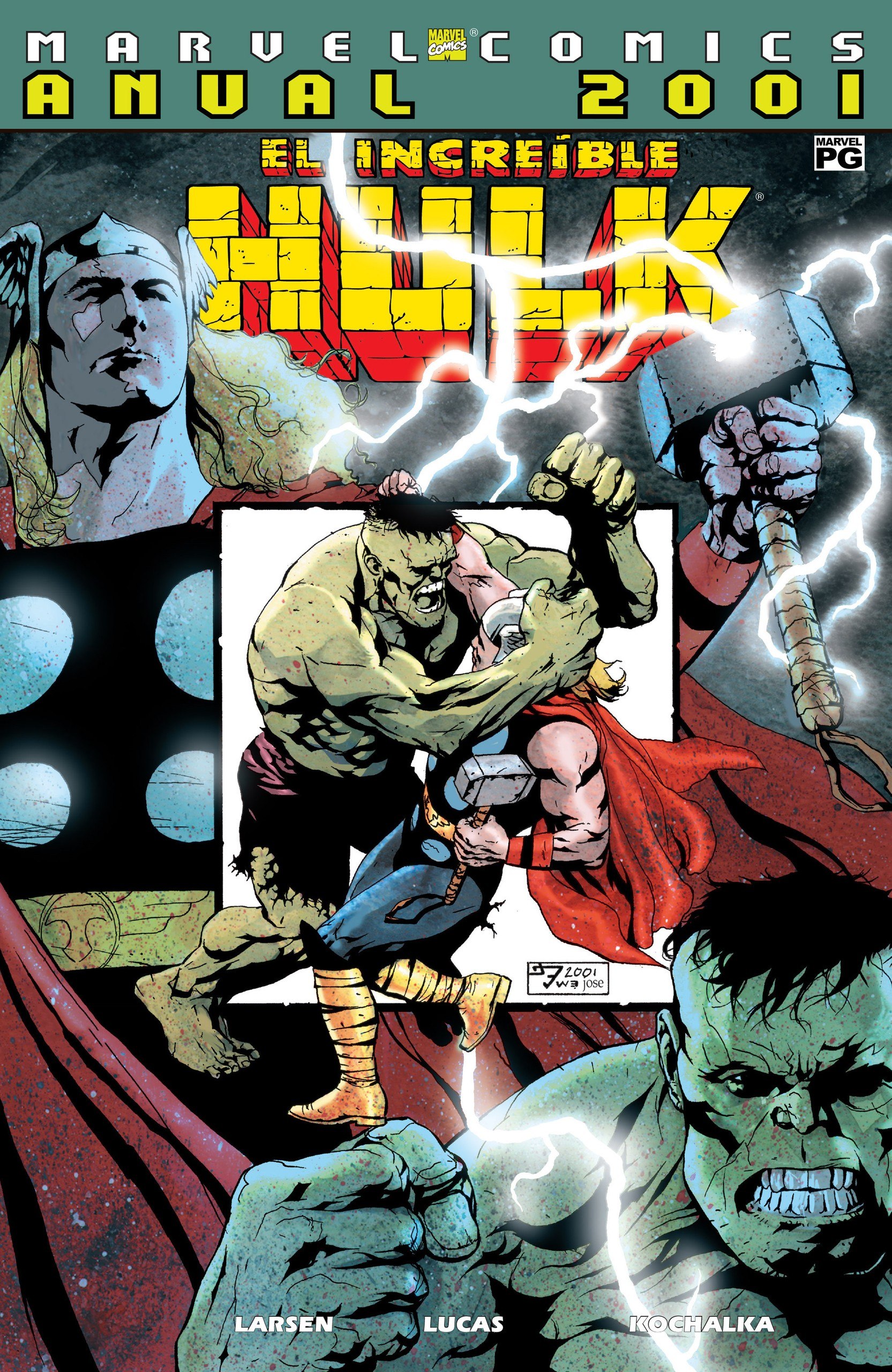 Portada ampliada de EL INCREÍBLE HULK