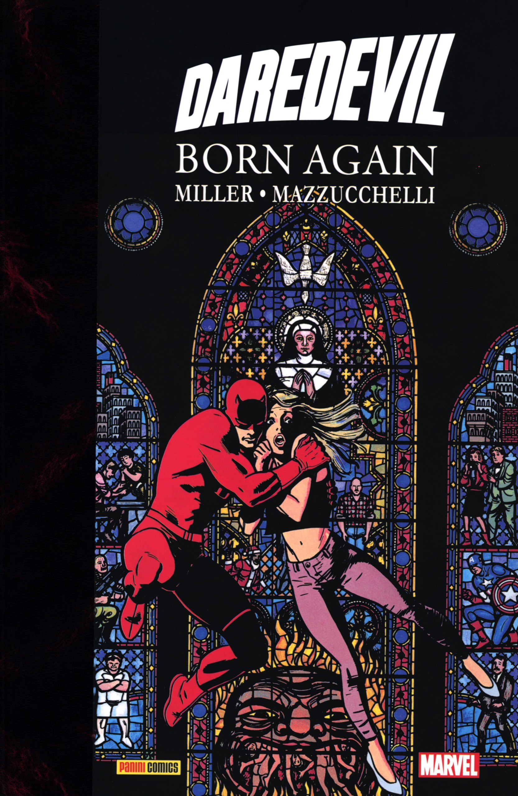 Portada ampliada de DAREDEVIL BORN AGAIN