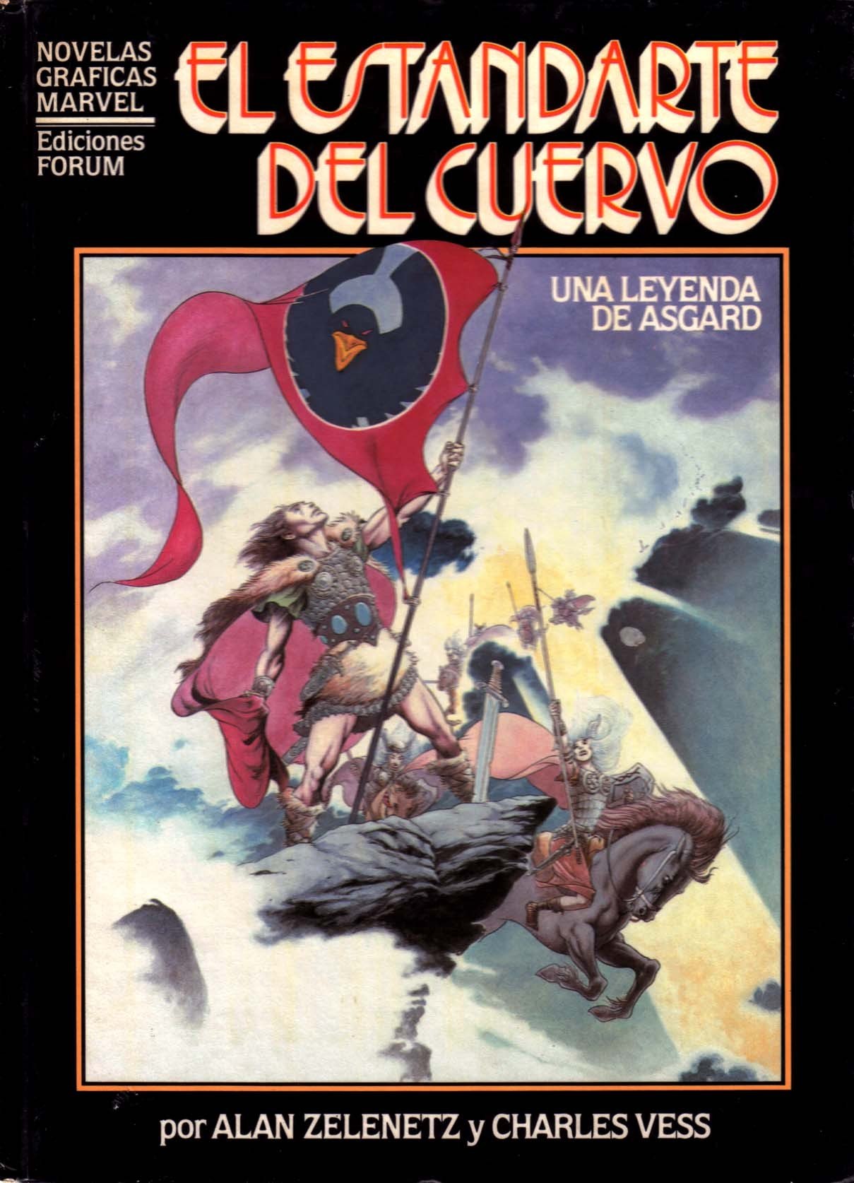 Portada ampliada de EL ESTANDARTE DEL CUERVO