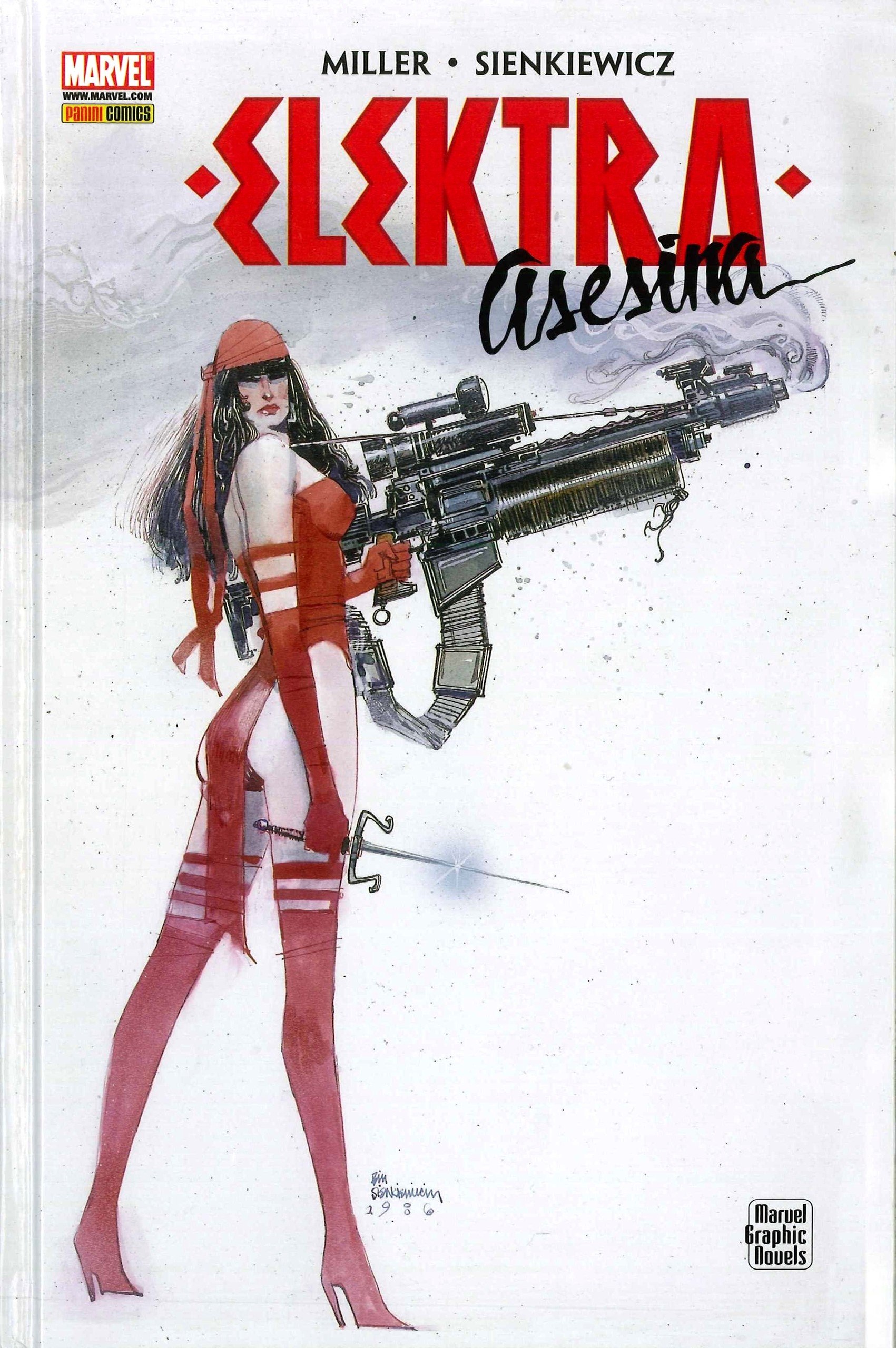 Portada ampliada de ELEKTRA: Asesina