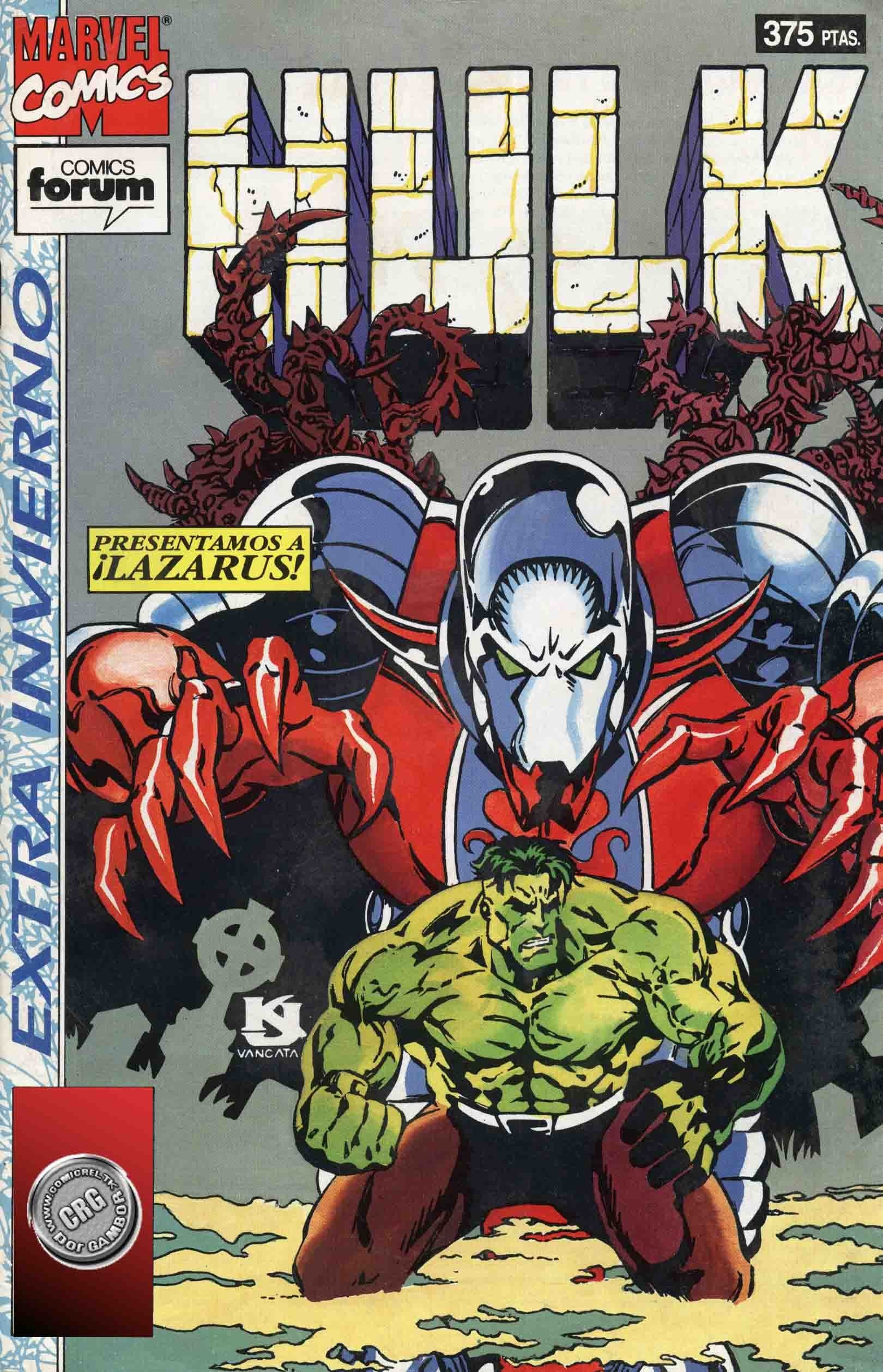 Portada ampliada de HULK