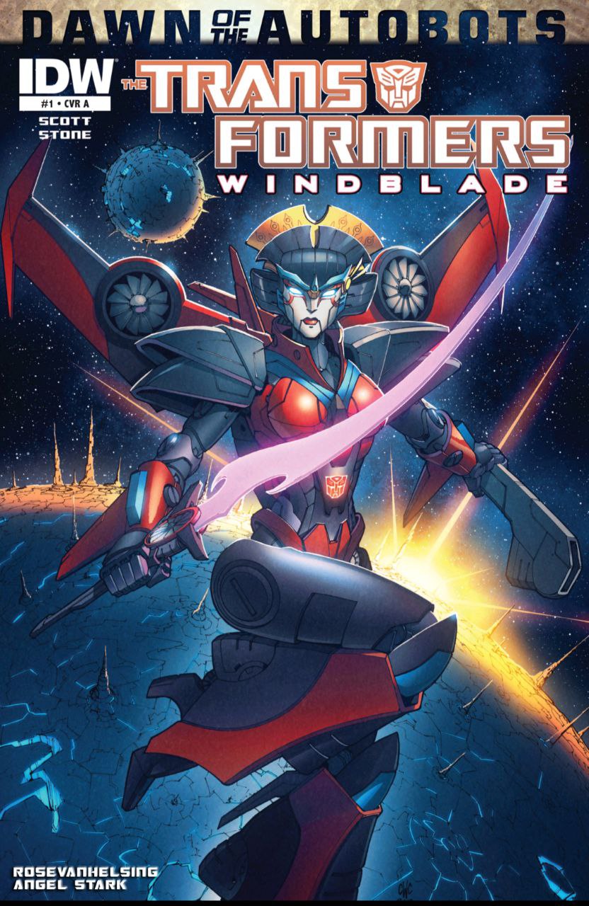 Portada ampliada de Transformers: Windblade