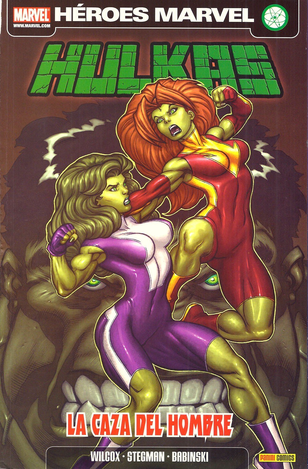 Portada ampliada de HULKES