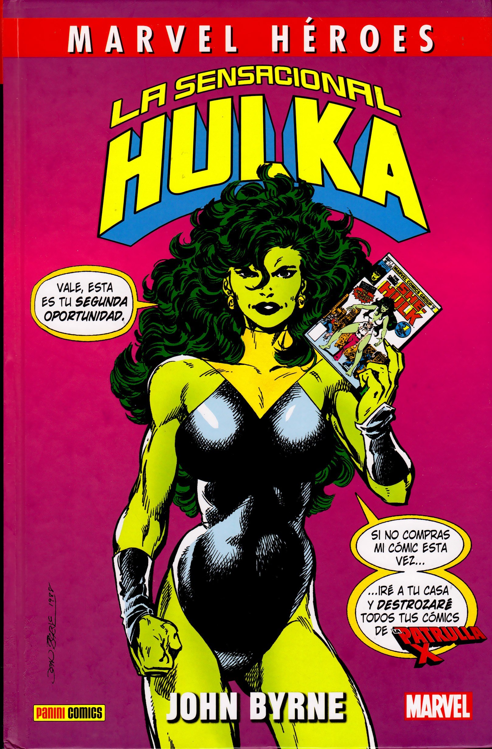 Portada ampliada de LA SENSACIONAL HULK