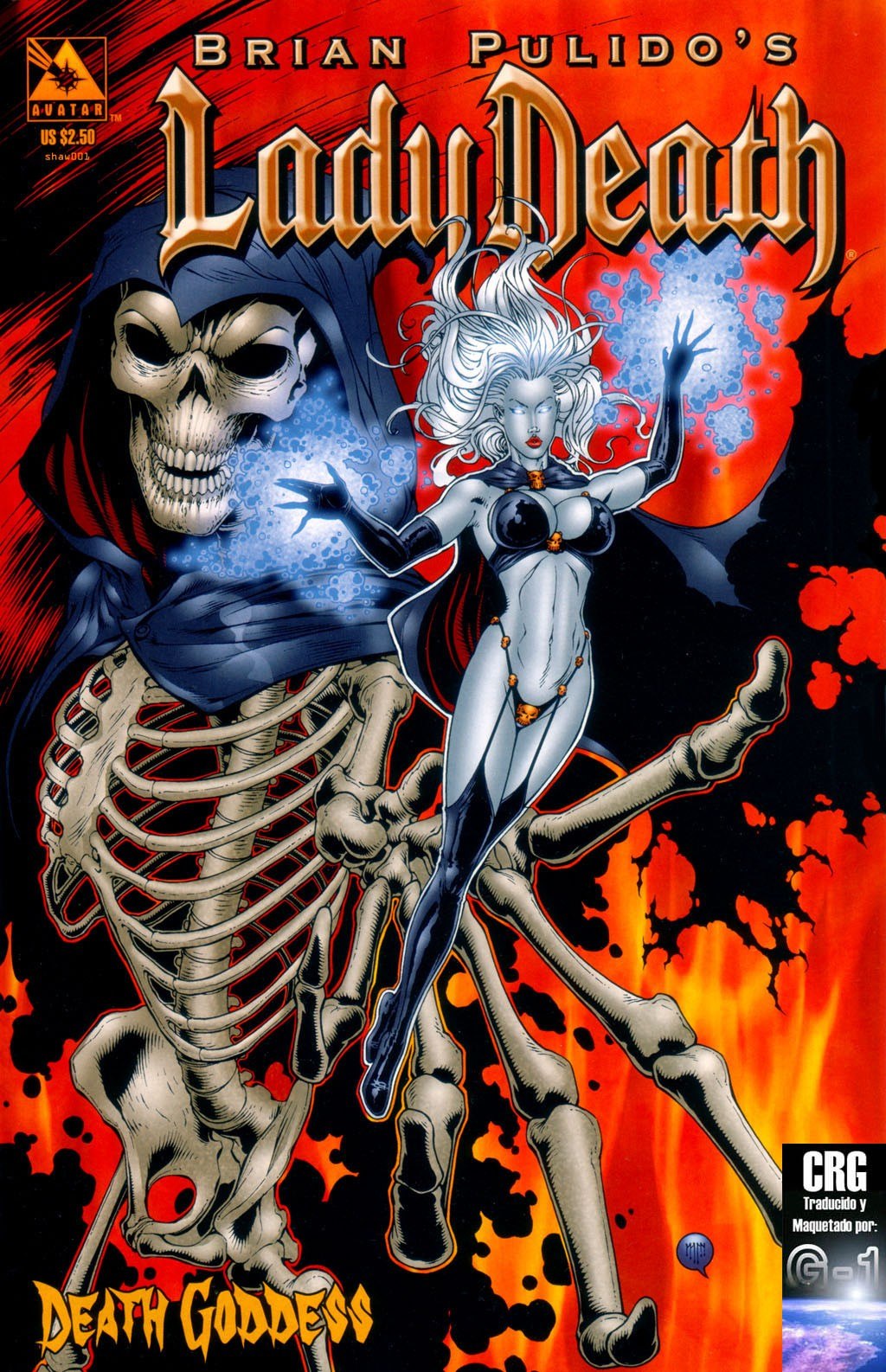 Portada ampliada de Lady Death