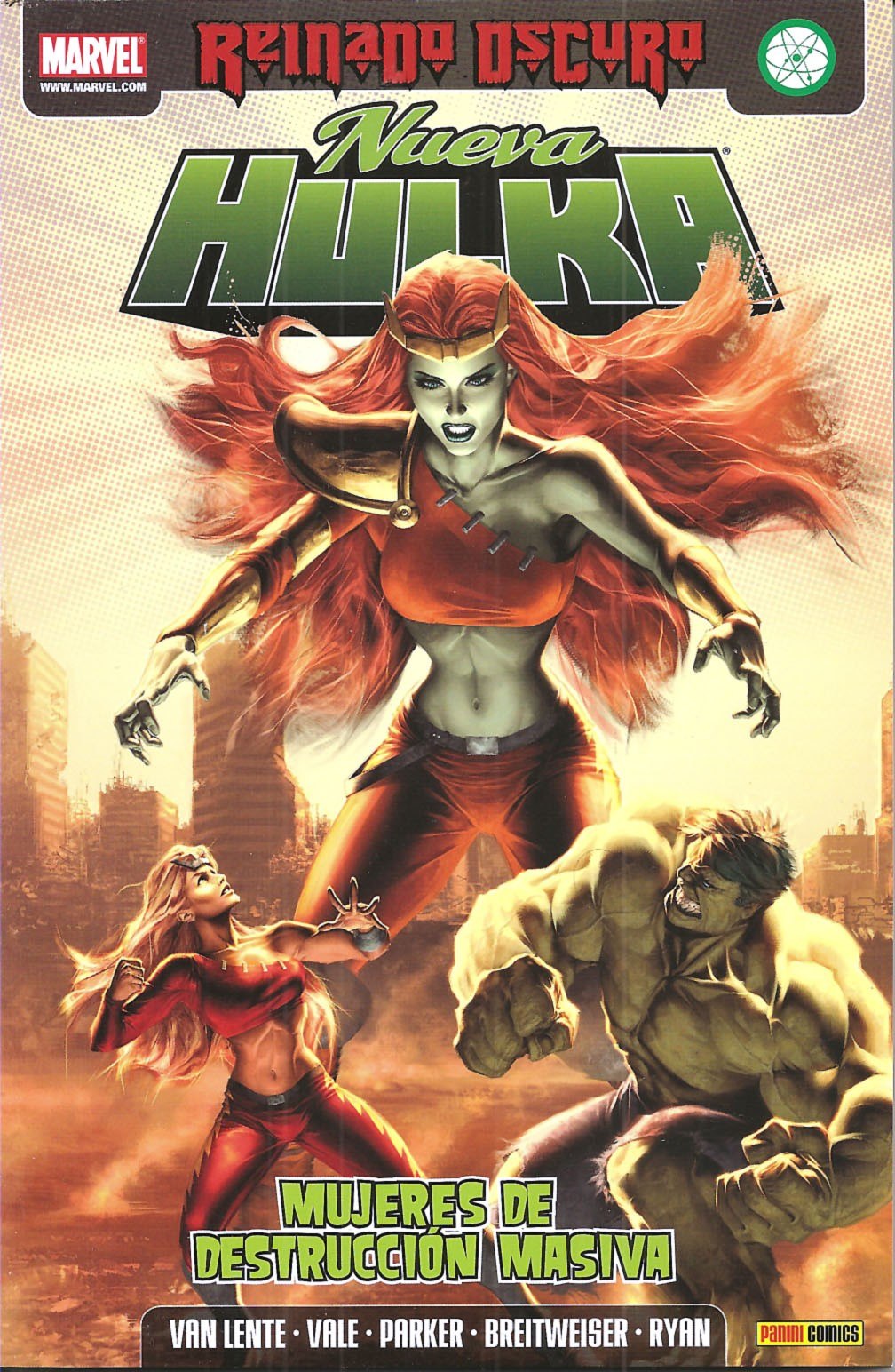 Portada ampliada de Nueva Hulka