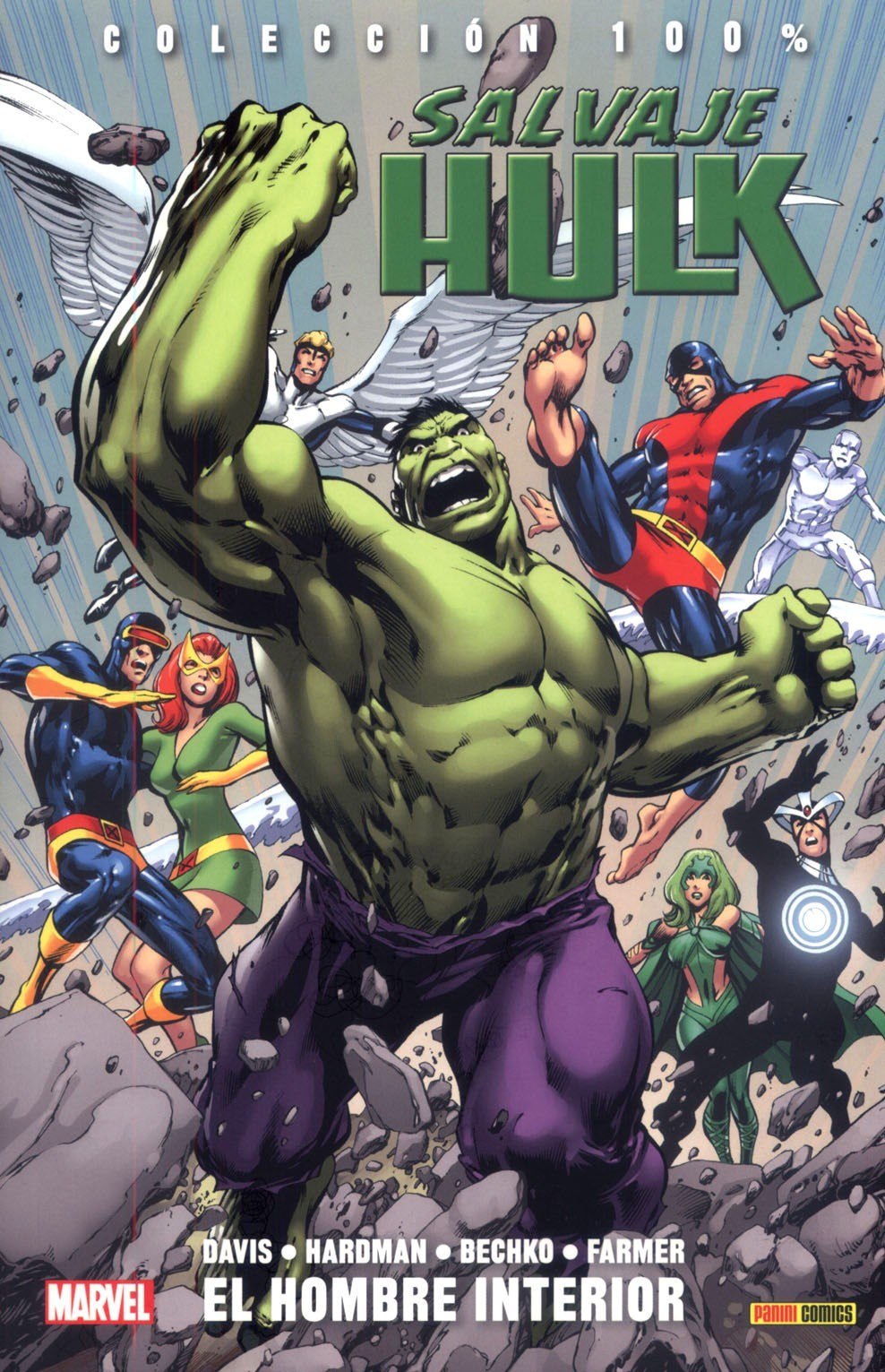 Portada ampliada de Salvaje Hulk