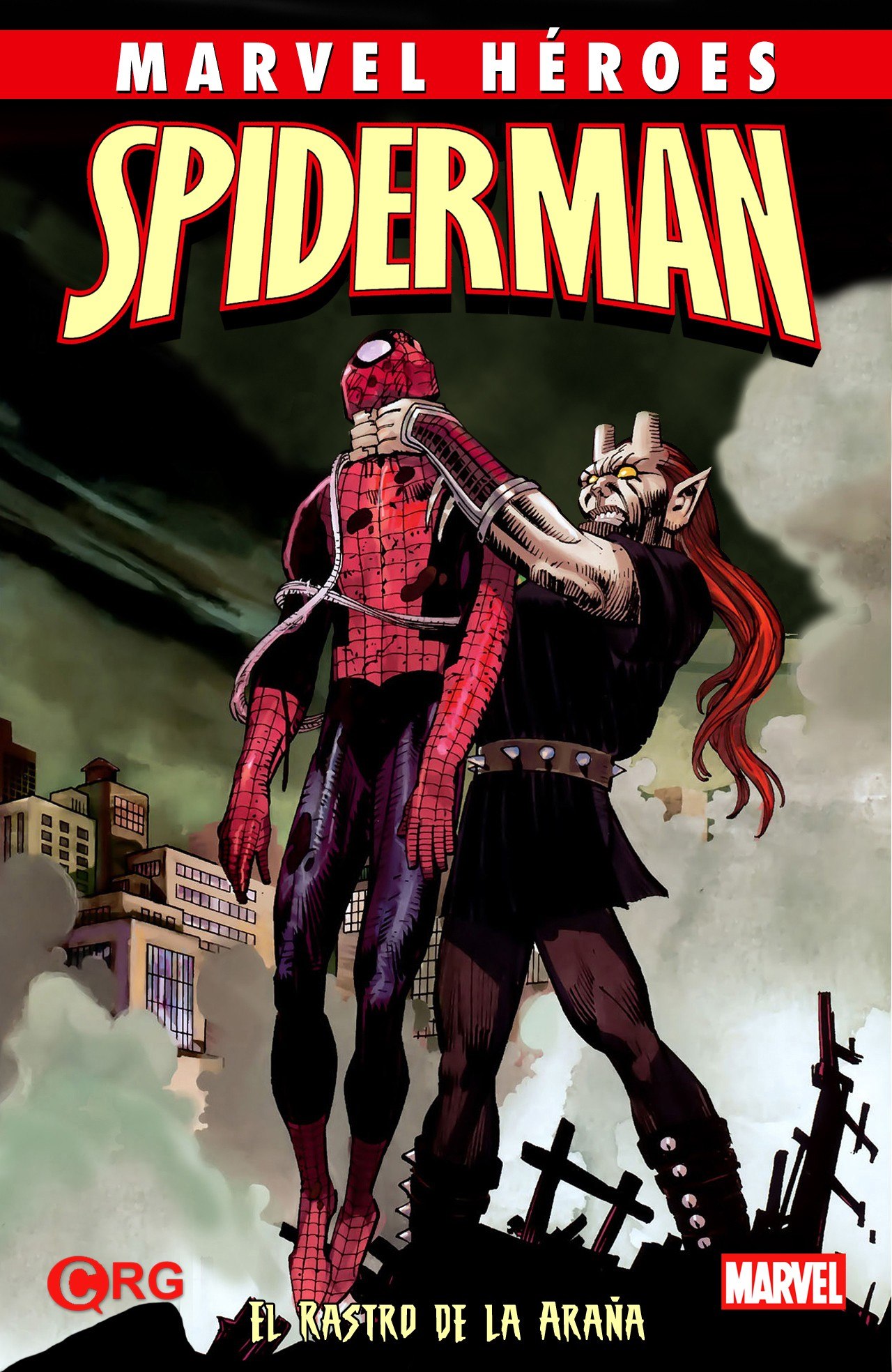 Portada ampliada de SPIDERMAN