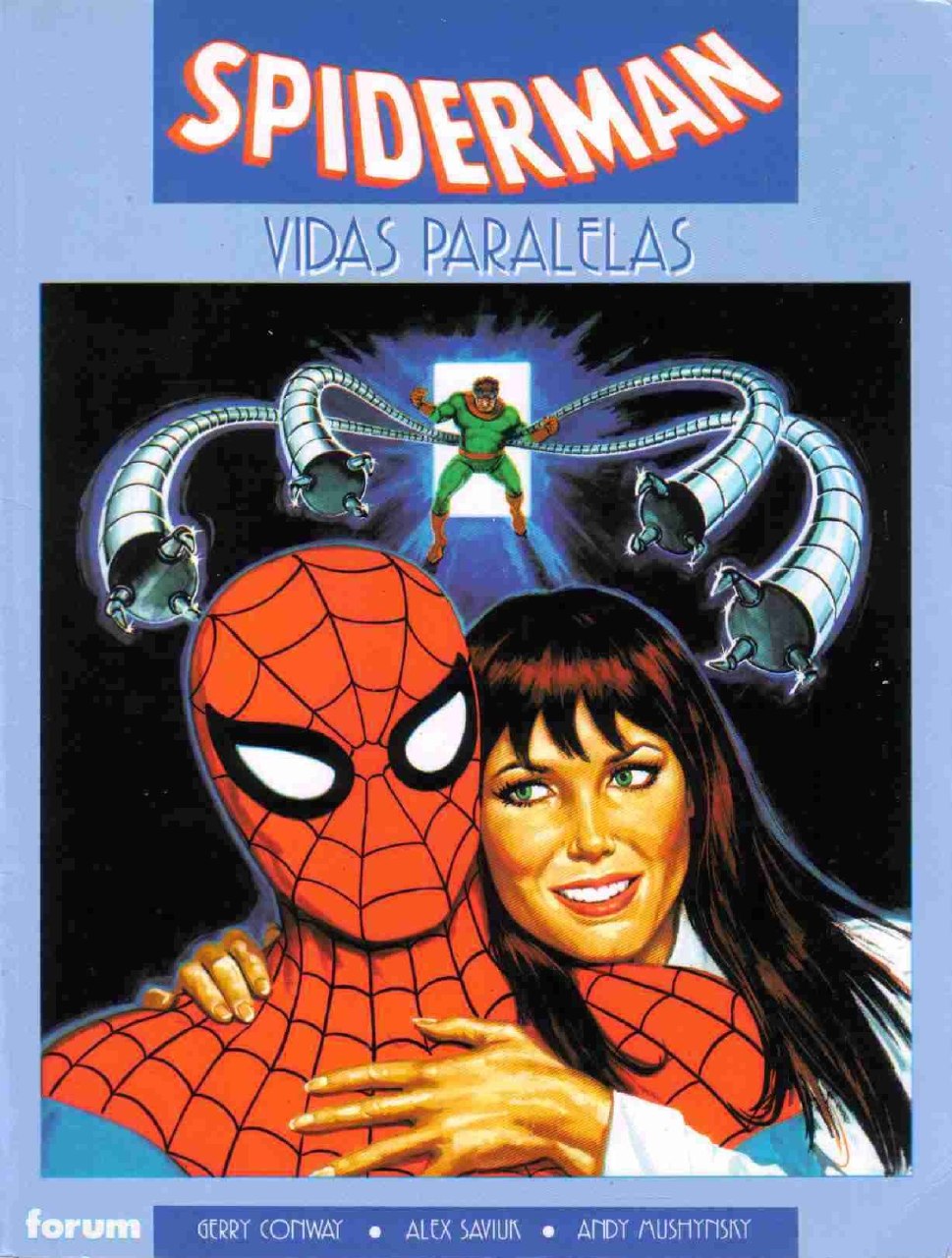 Portada ampliada de SPIDERMAN VÍDAS PARALELAS
