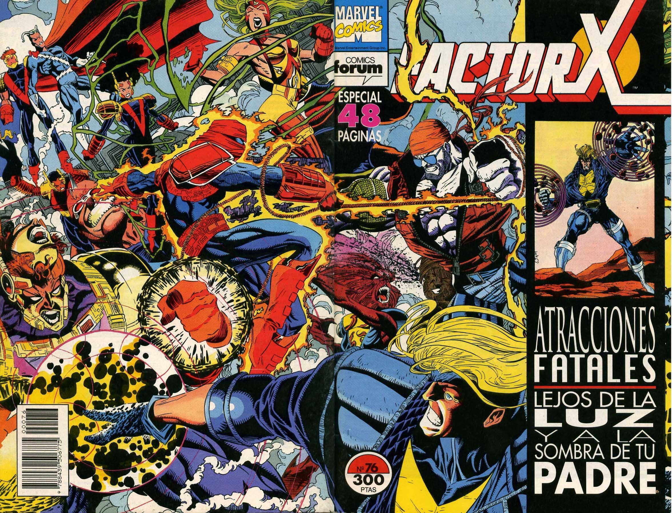 Portada ampliada de ACTOR X
