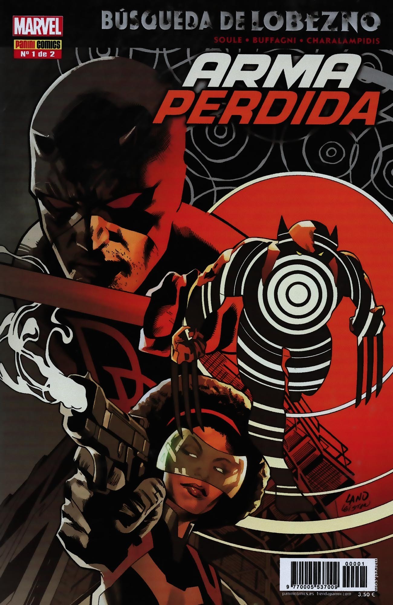 Portada ampliada de ARMA PERDIDA