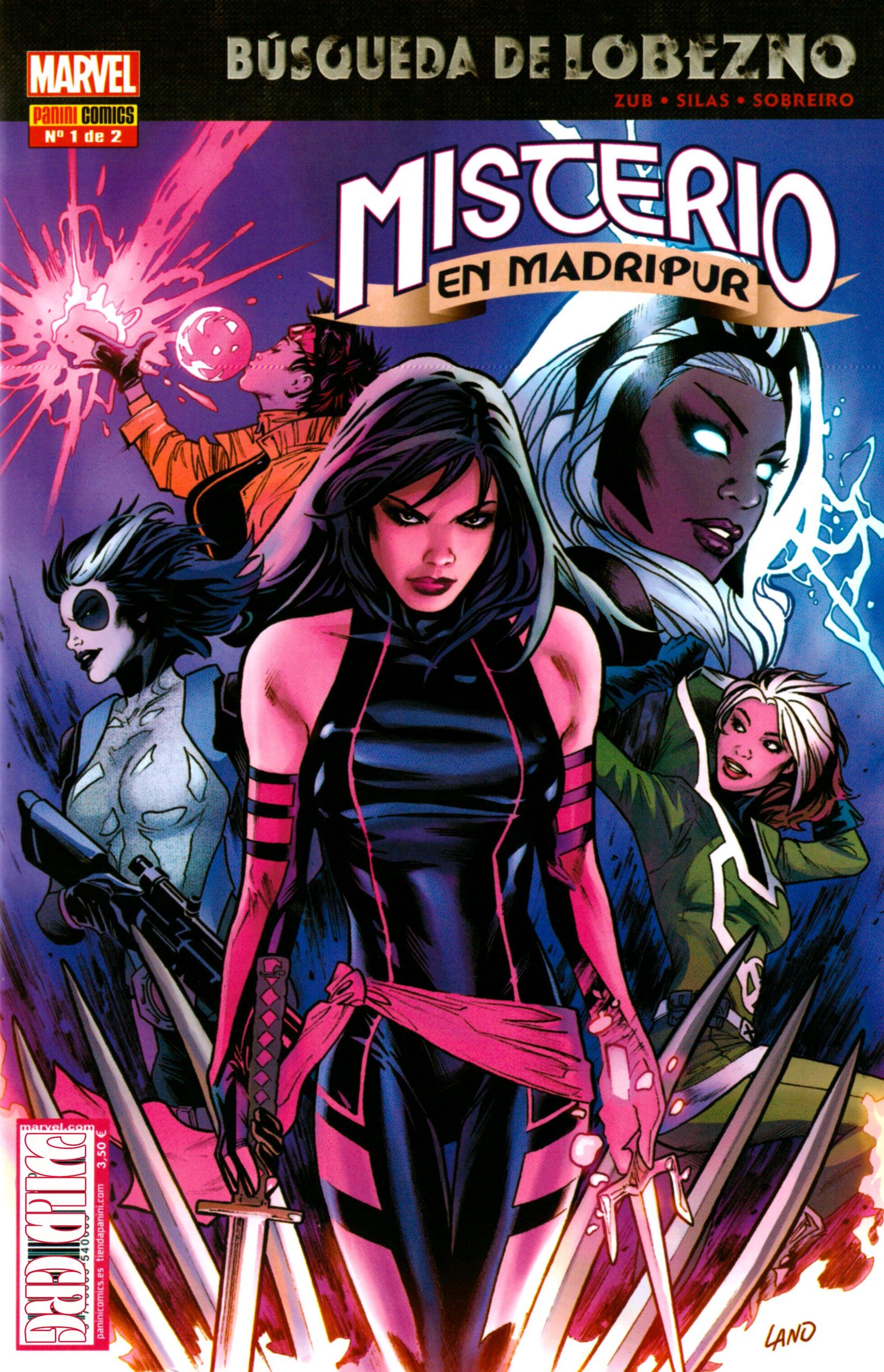 Portada ampliada de MISTERIO EN MADRIPUR