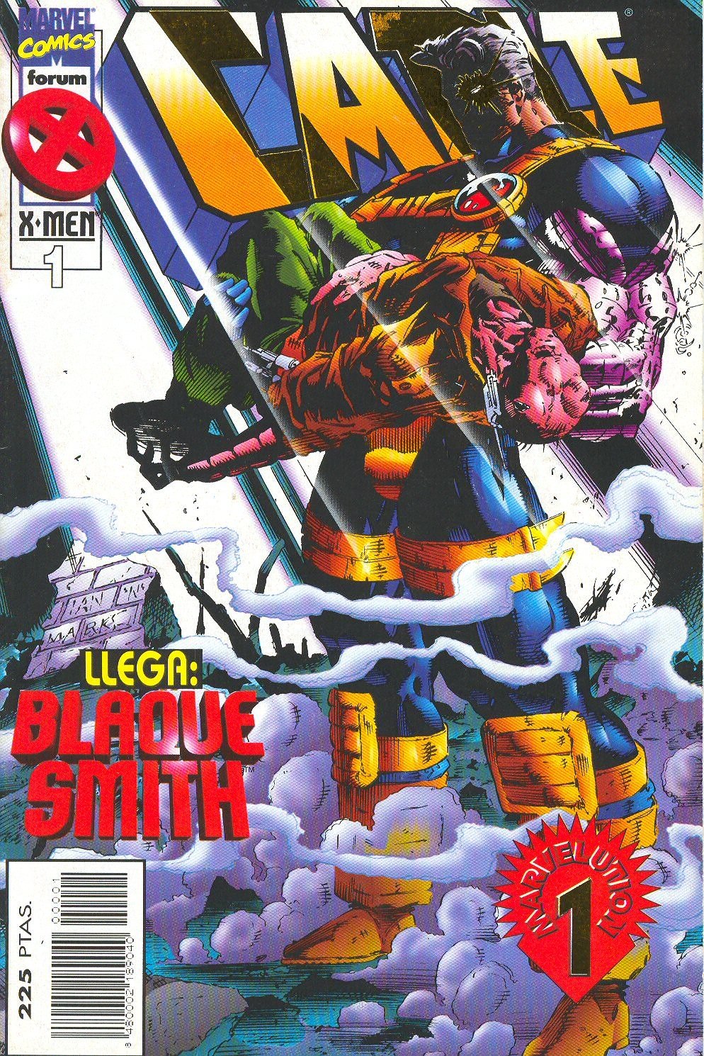 Portada ampliada de X-MEN
