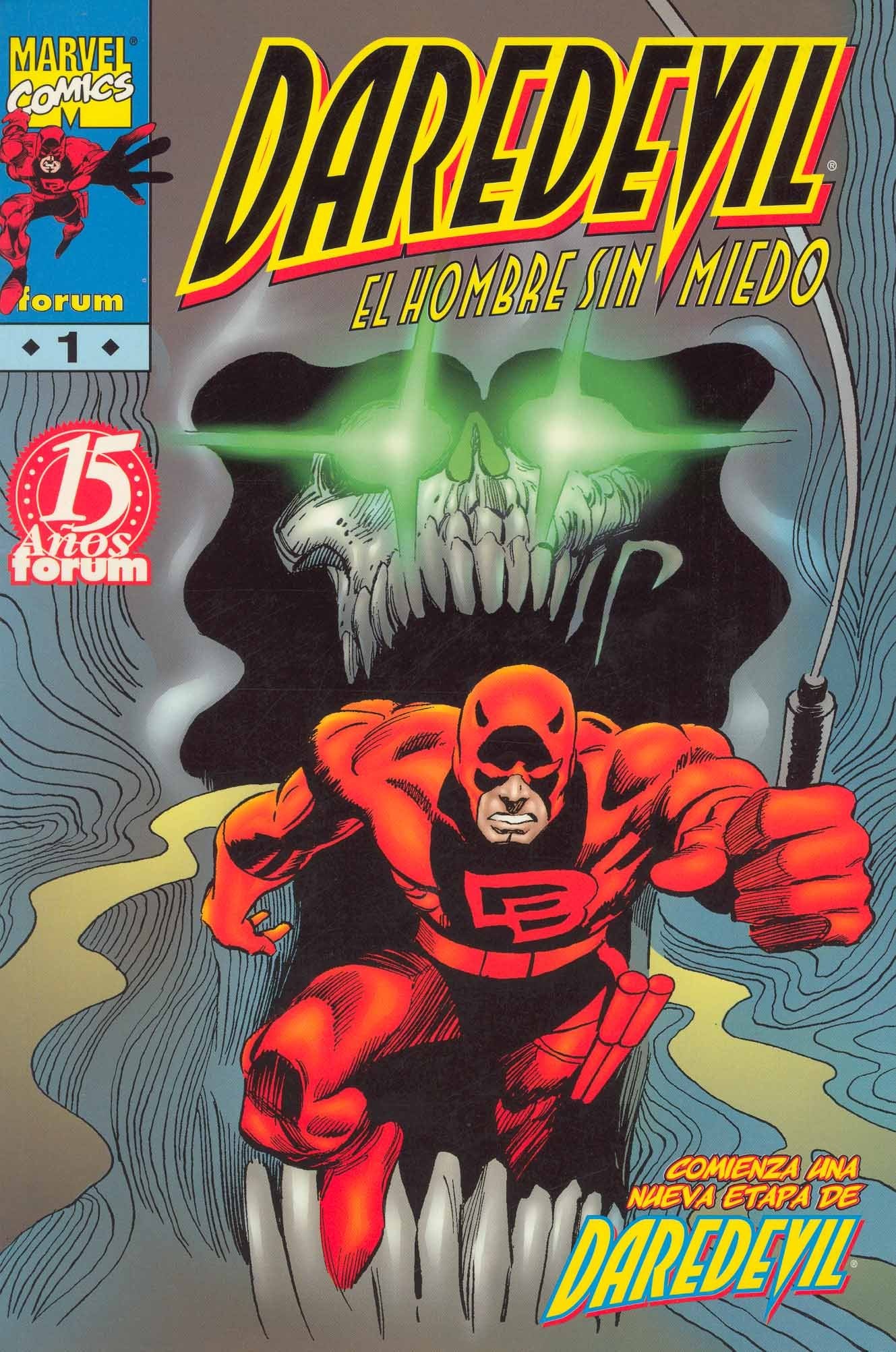 Portada ampliada de DAREDEVIL EL HOMBRE SIN MIEDO