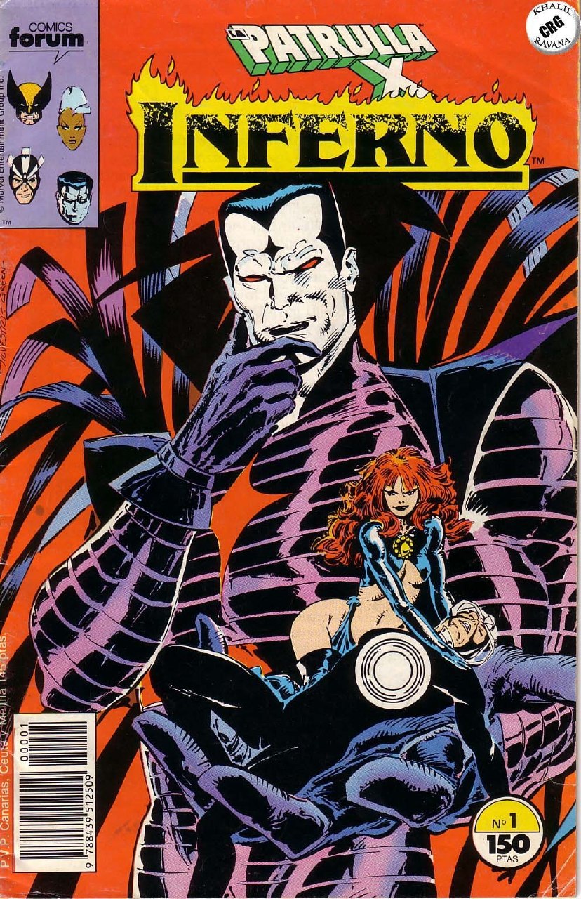 Portada ampliada de PATRULLA X INFERNO