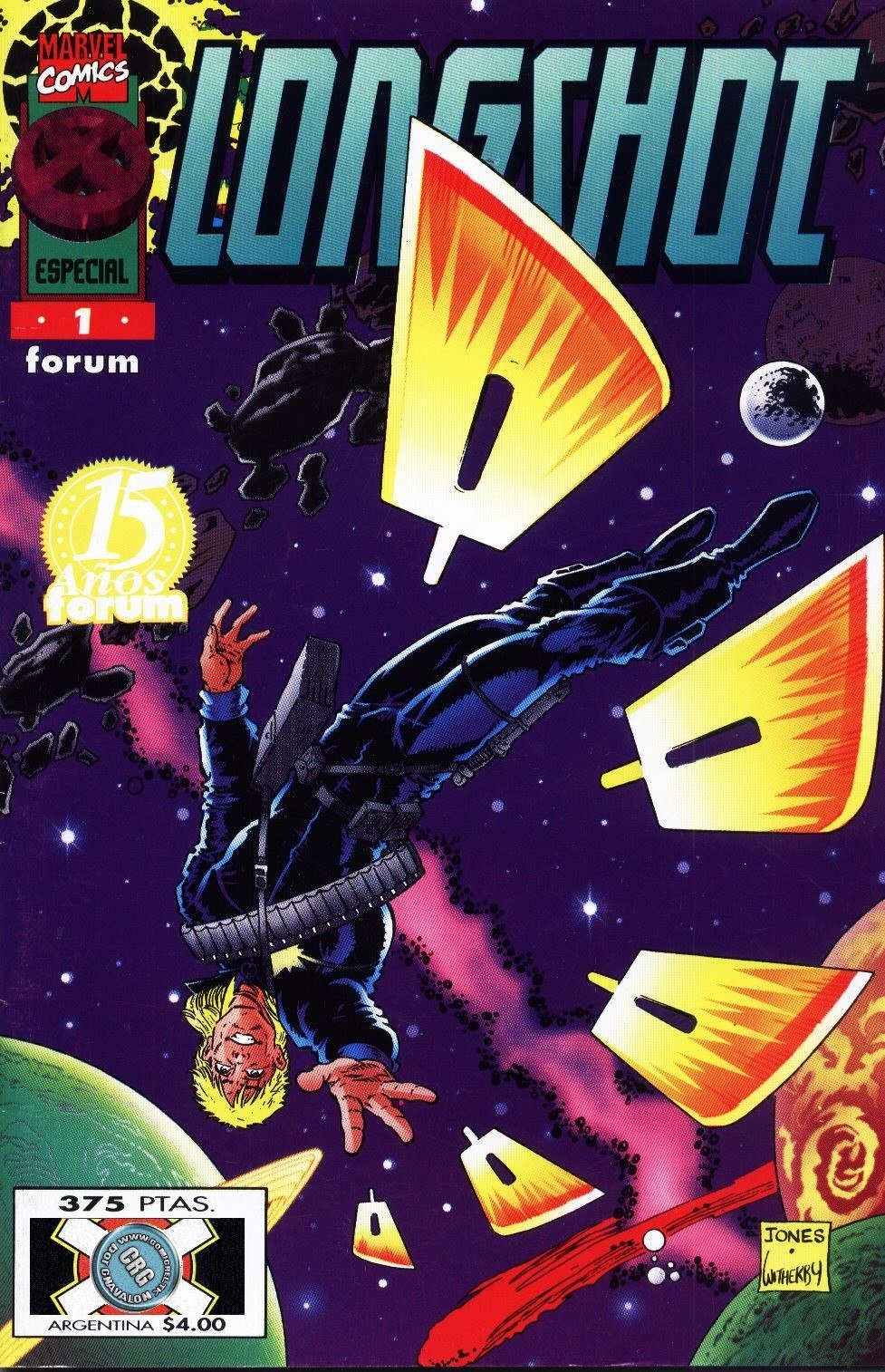 Portada ampliada de LONGSHOT