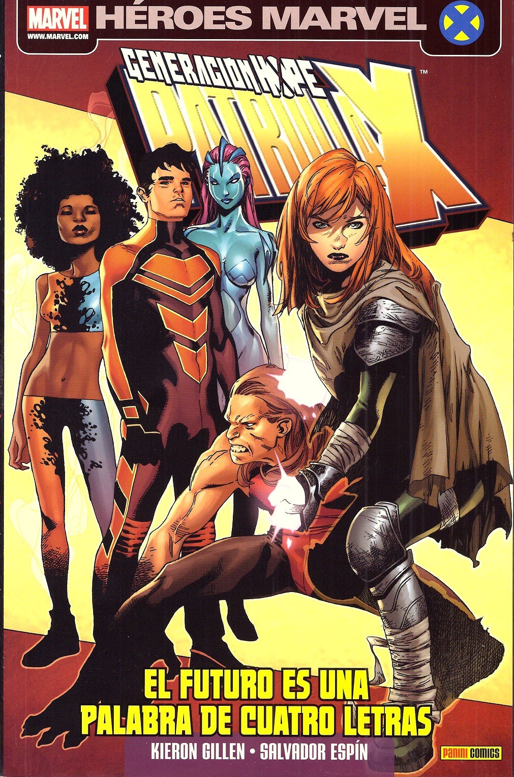 Portada ampliada de GENERACION X