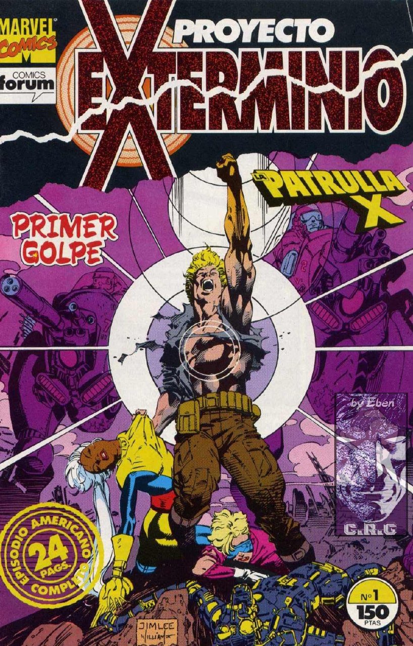 Portada ampliada de PROYECTO XTERMINIO